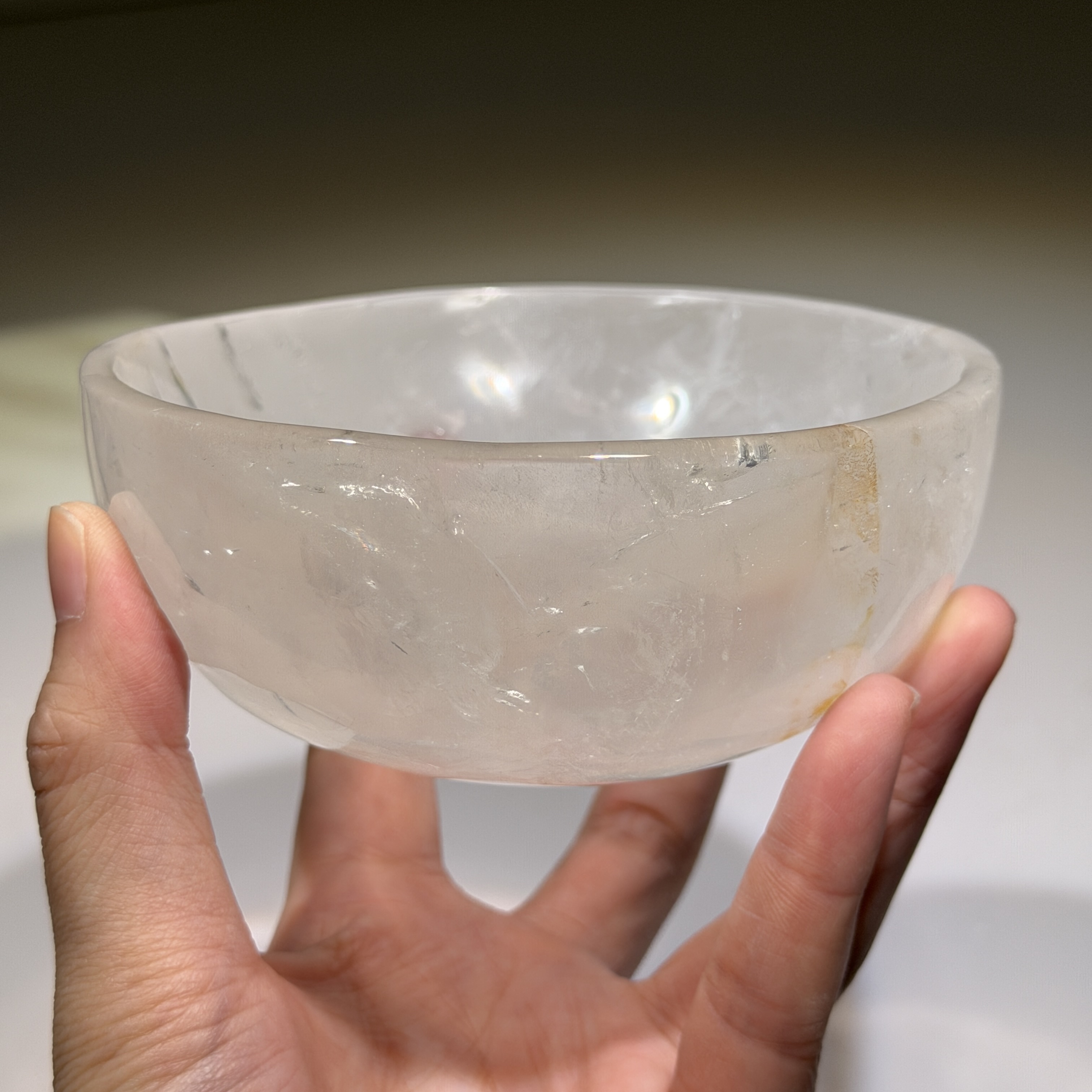白水晶碗 11.5cm WD2496