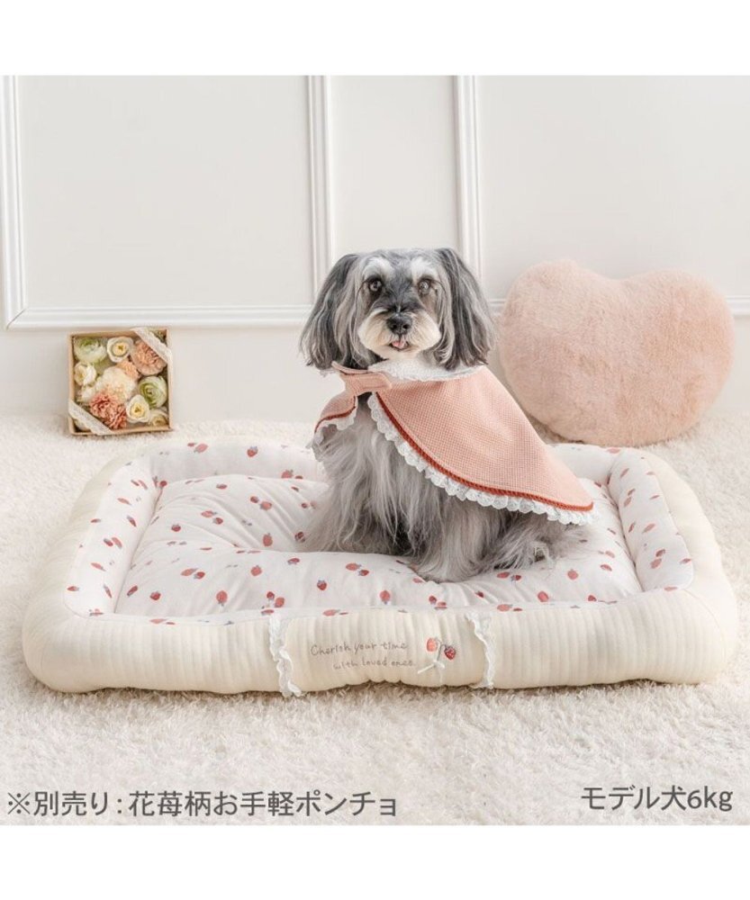 【Pet Paradise】Strawberry Cuddler Bed <758-41783>
