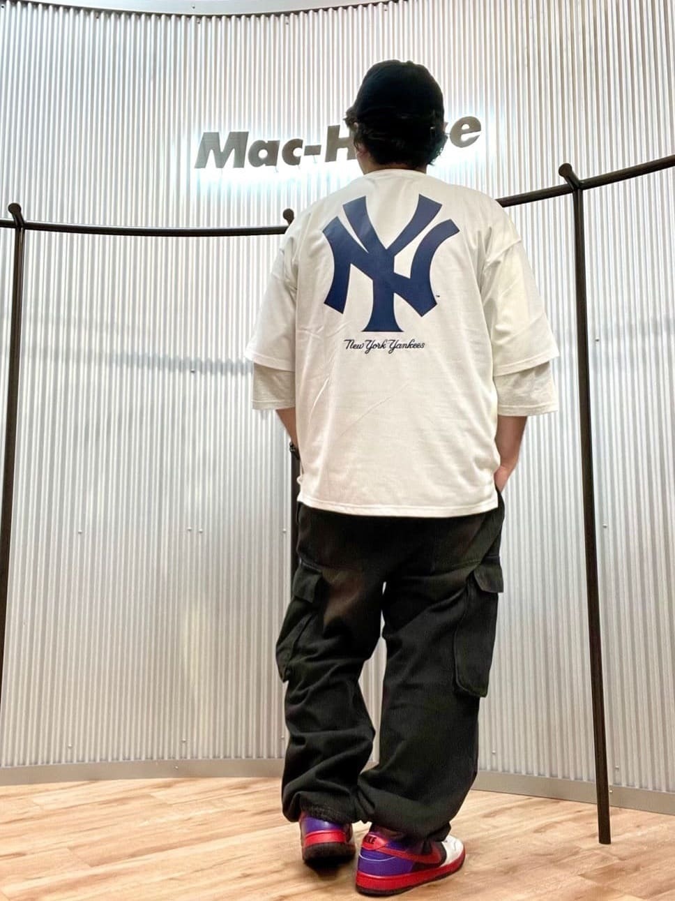 日本 MLB Bold Backprint T-Shirt [01222008251]