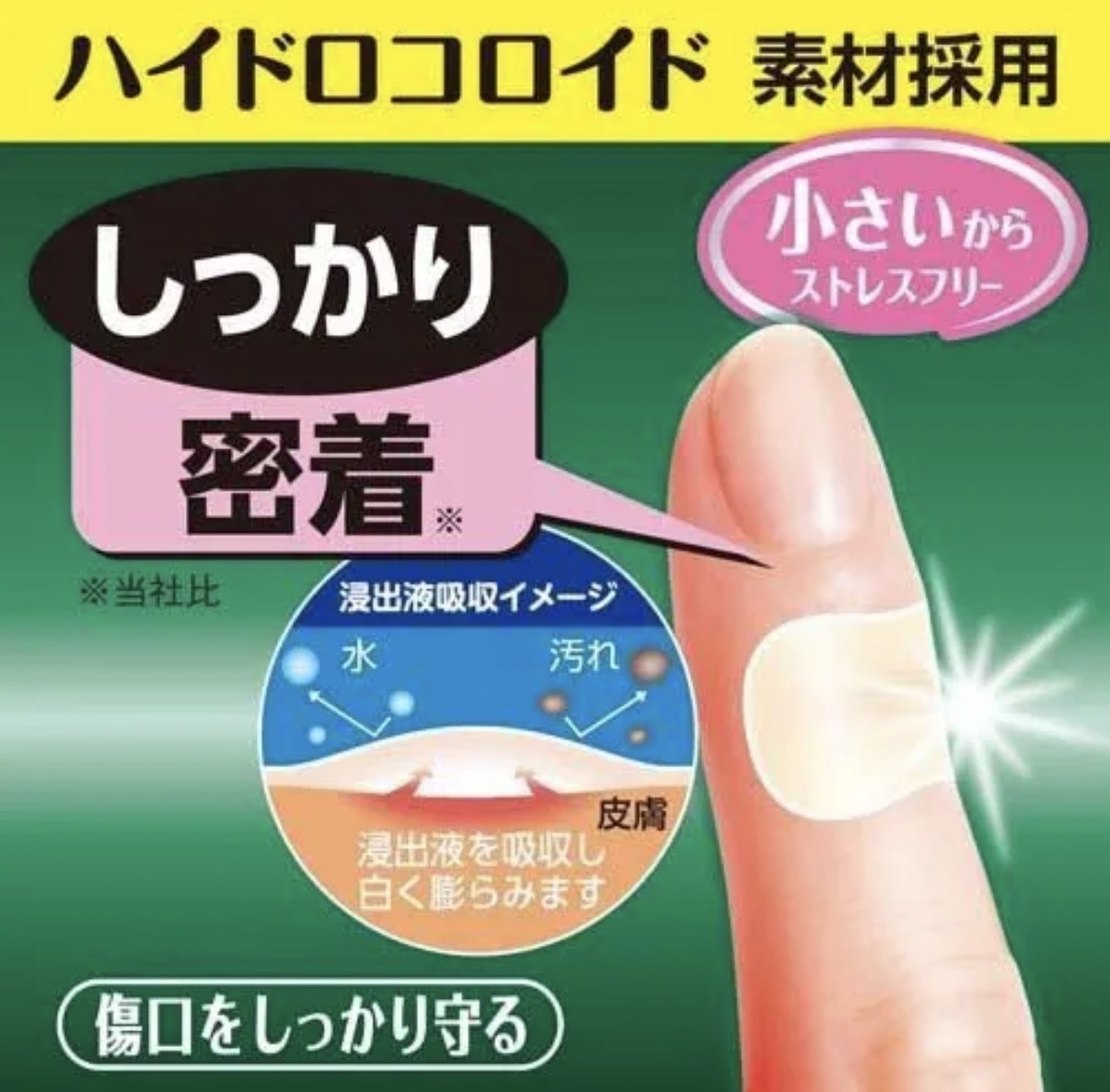 【長線好評】JP 超薄型水膠體膠布 20枚 6115 TK261010