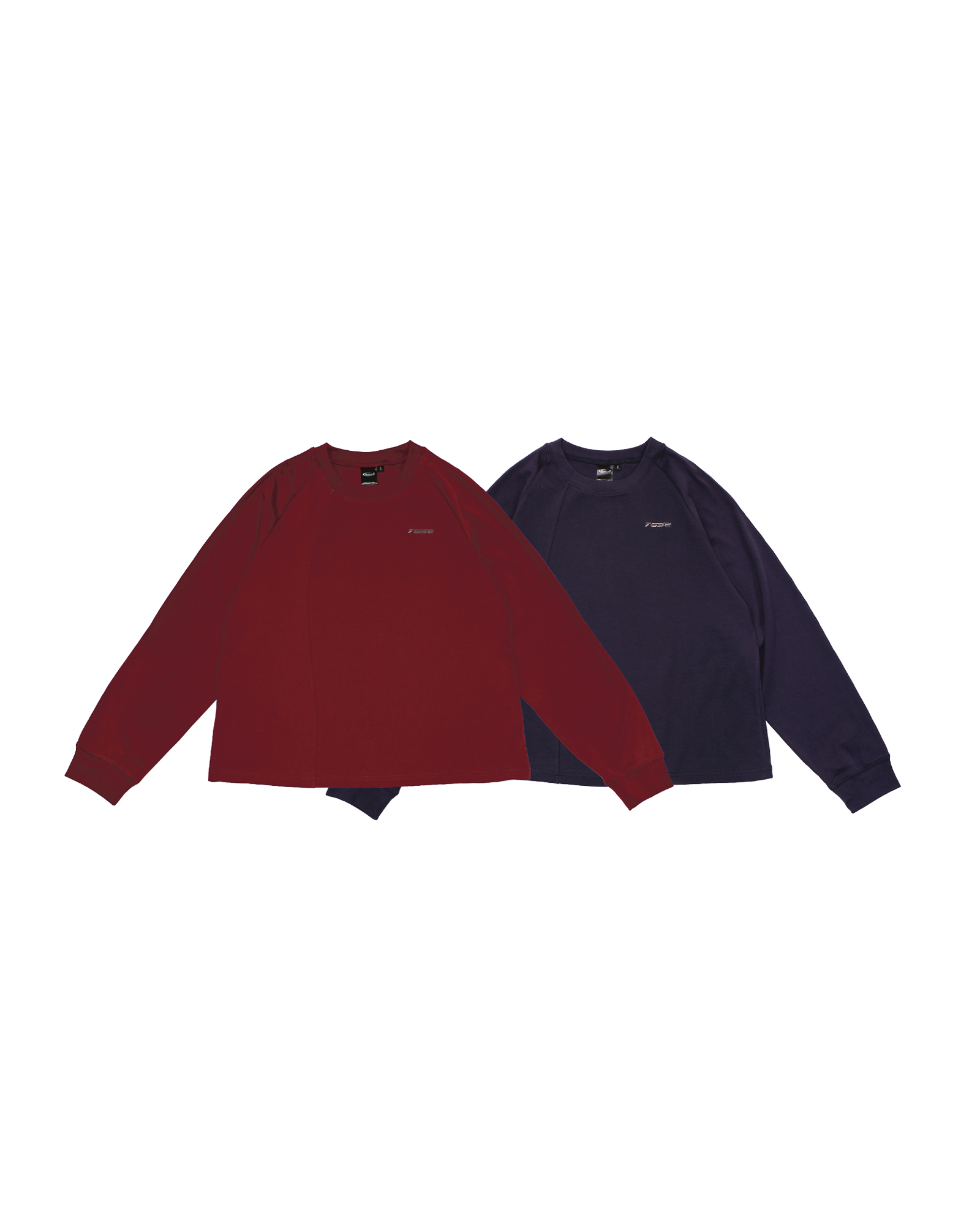 Neverland｜Knight LS Tee (Navy/Red)