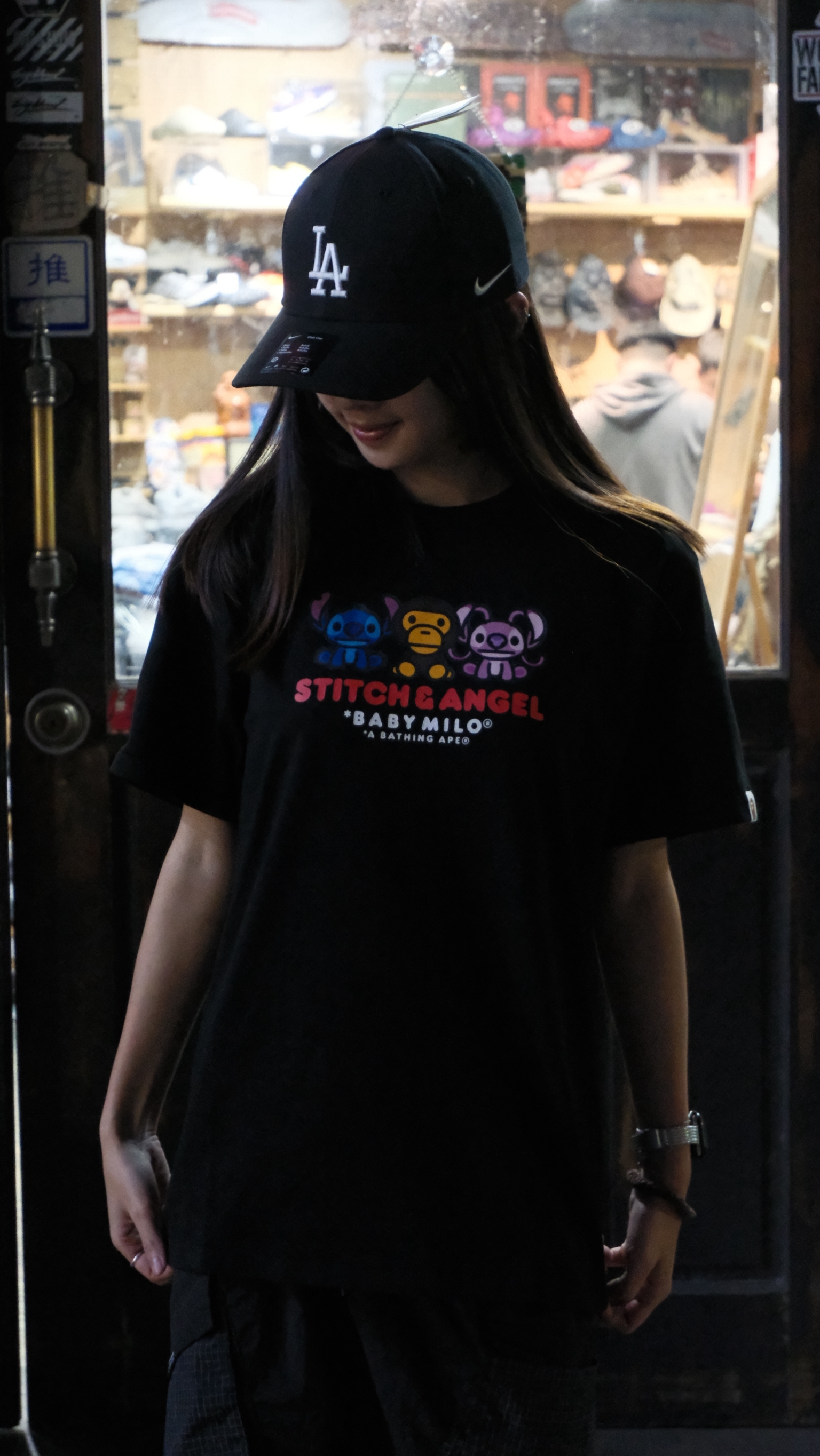 BAPE × STITCH & ANGEL 聯名款 史迪奇 BABY MILO  短T OZXTEM915101R