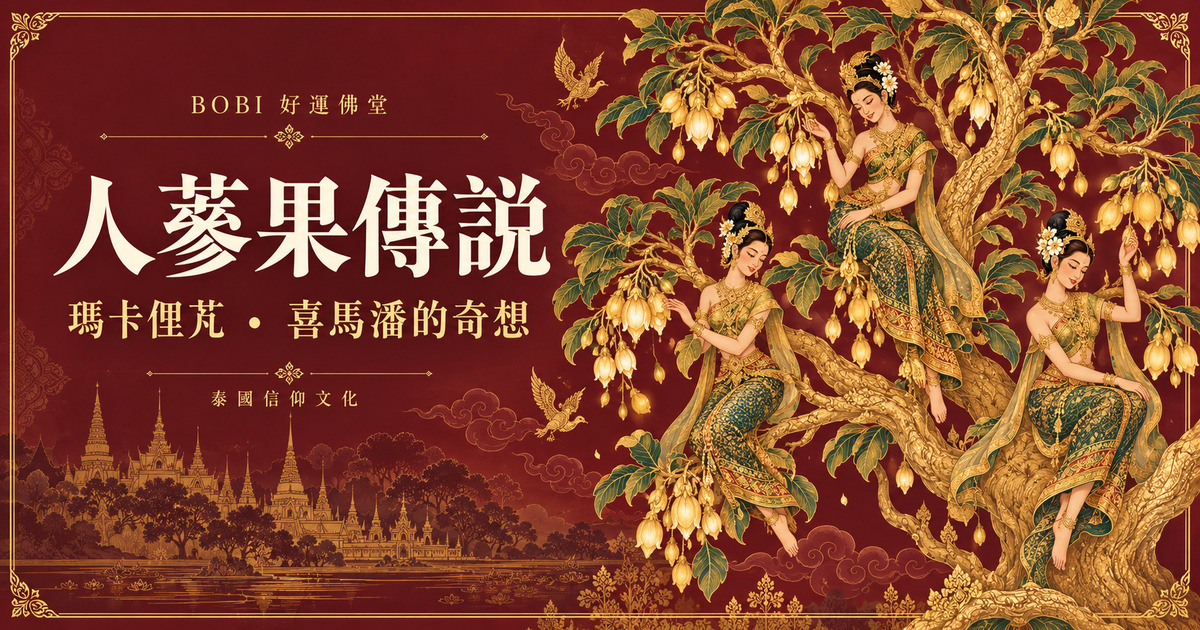 喜馬潘森林與樹果仙女的傳說意象。