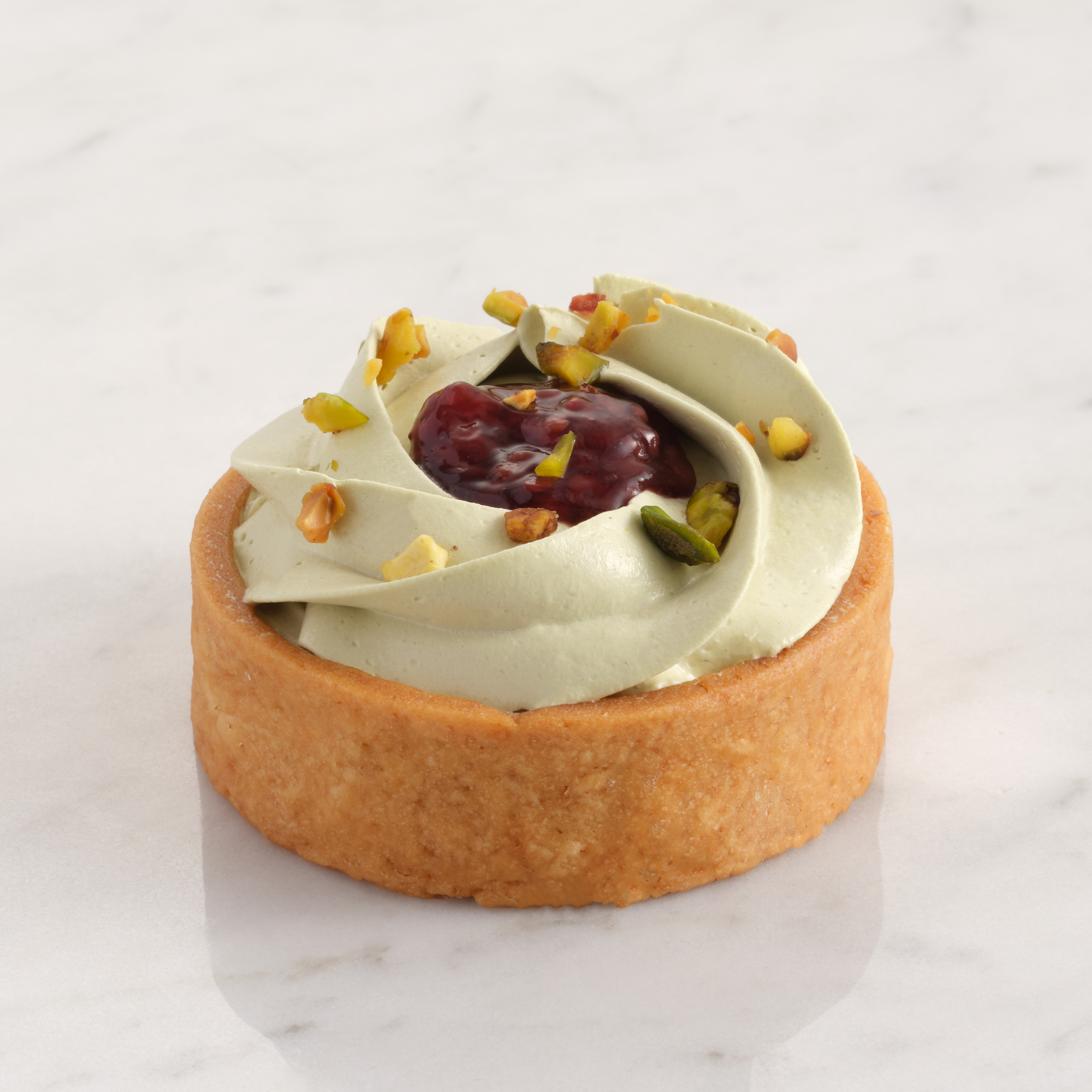 Standard Pistachio Raspberry Tart