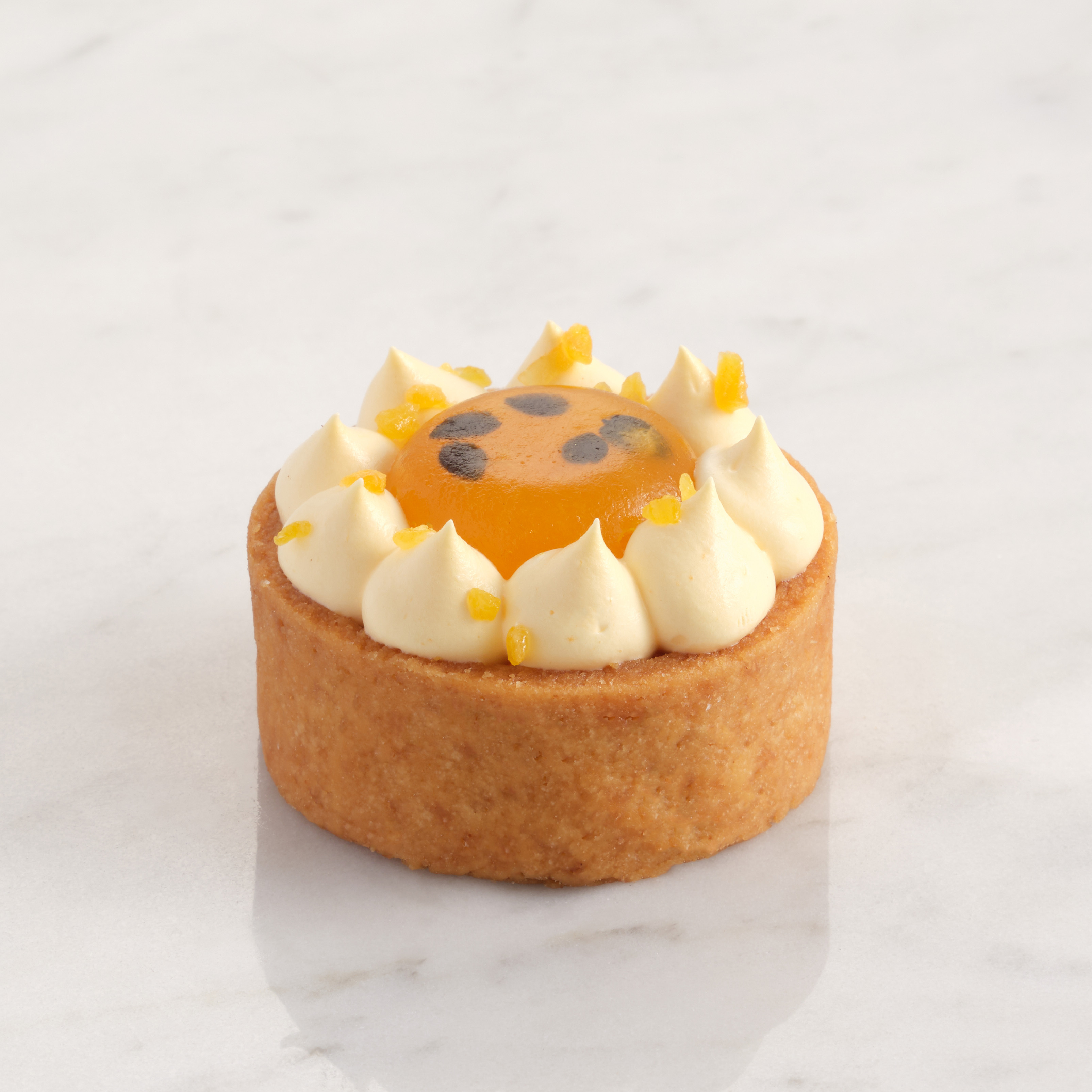 Mini Mango Passion Fruit Tart
