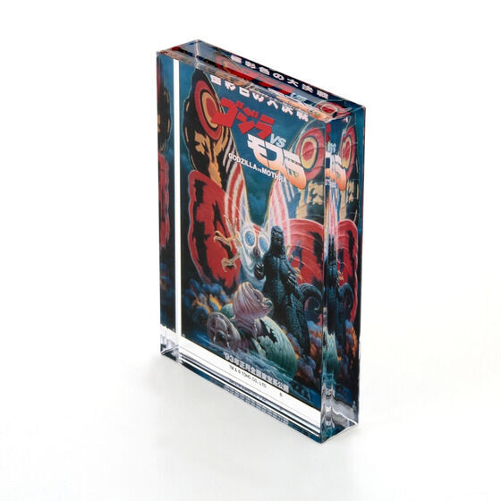 259991 Pbandai 預訂 2027/2月 ゴジラ 『ゴジラVSモスラ』　アクリルブロックスタンド【再販】