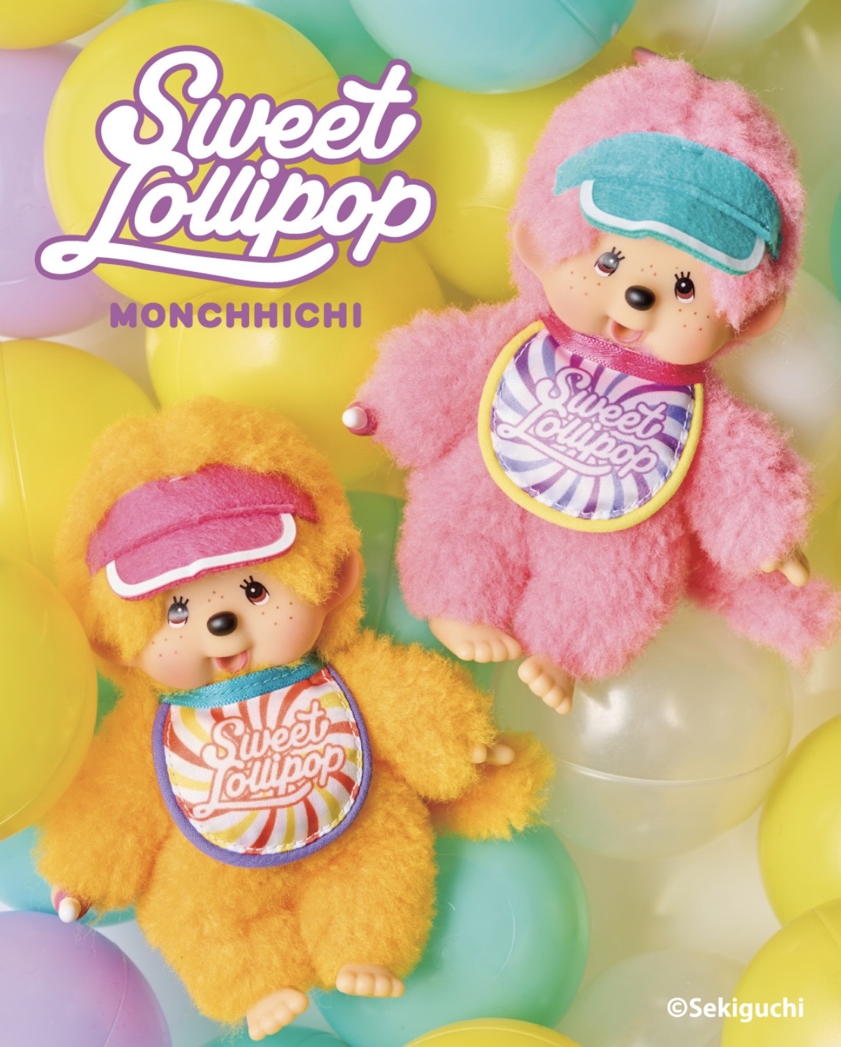 🇯🇵日本限定 Monchhichi Colors 彩虹系列褂飾(7colors)