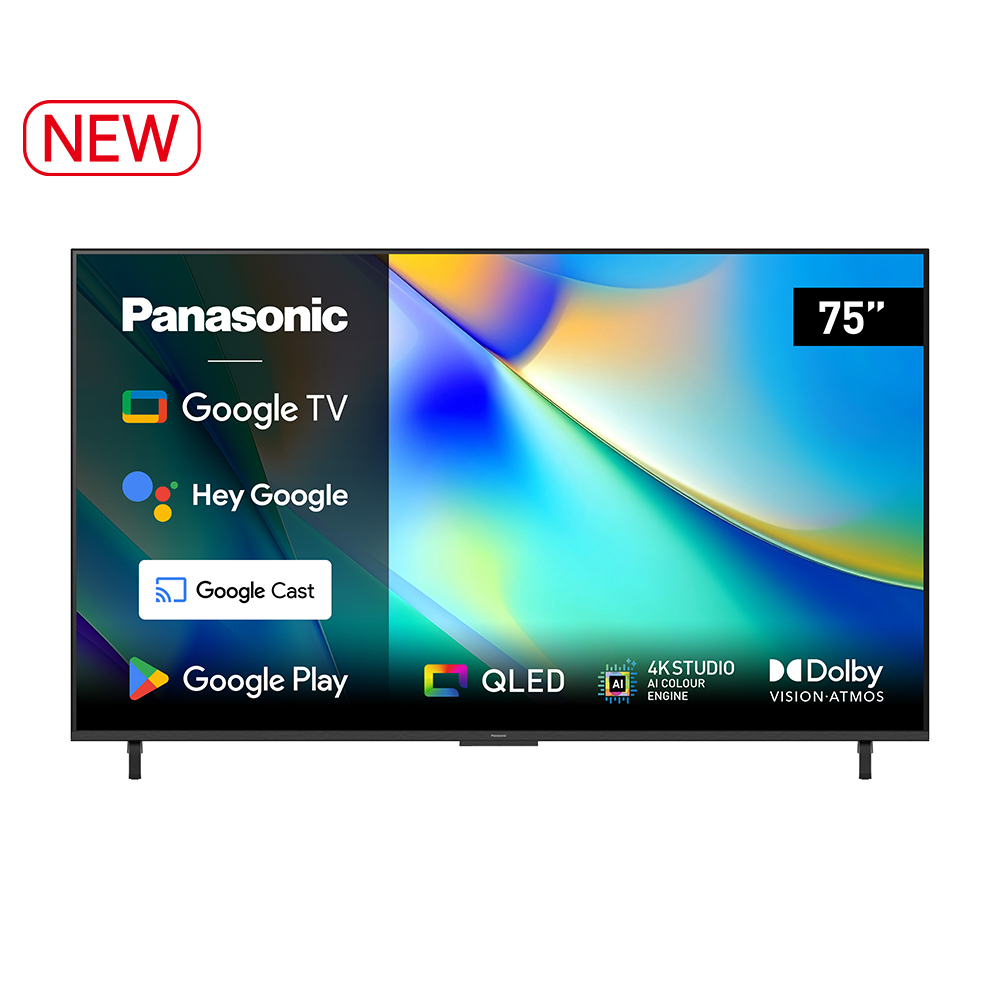Panasonic 國際牌 75型 4K QLED Google TV聯網顯示器 無視訊盒 TN-75W83CGT