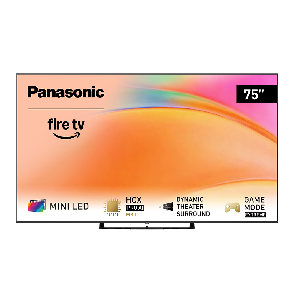 Panasonic 國際牌 75型 4K Mini LED Fire TV 聯網顯示器 無視訊盒 TV-75W95BGT