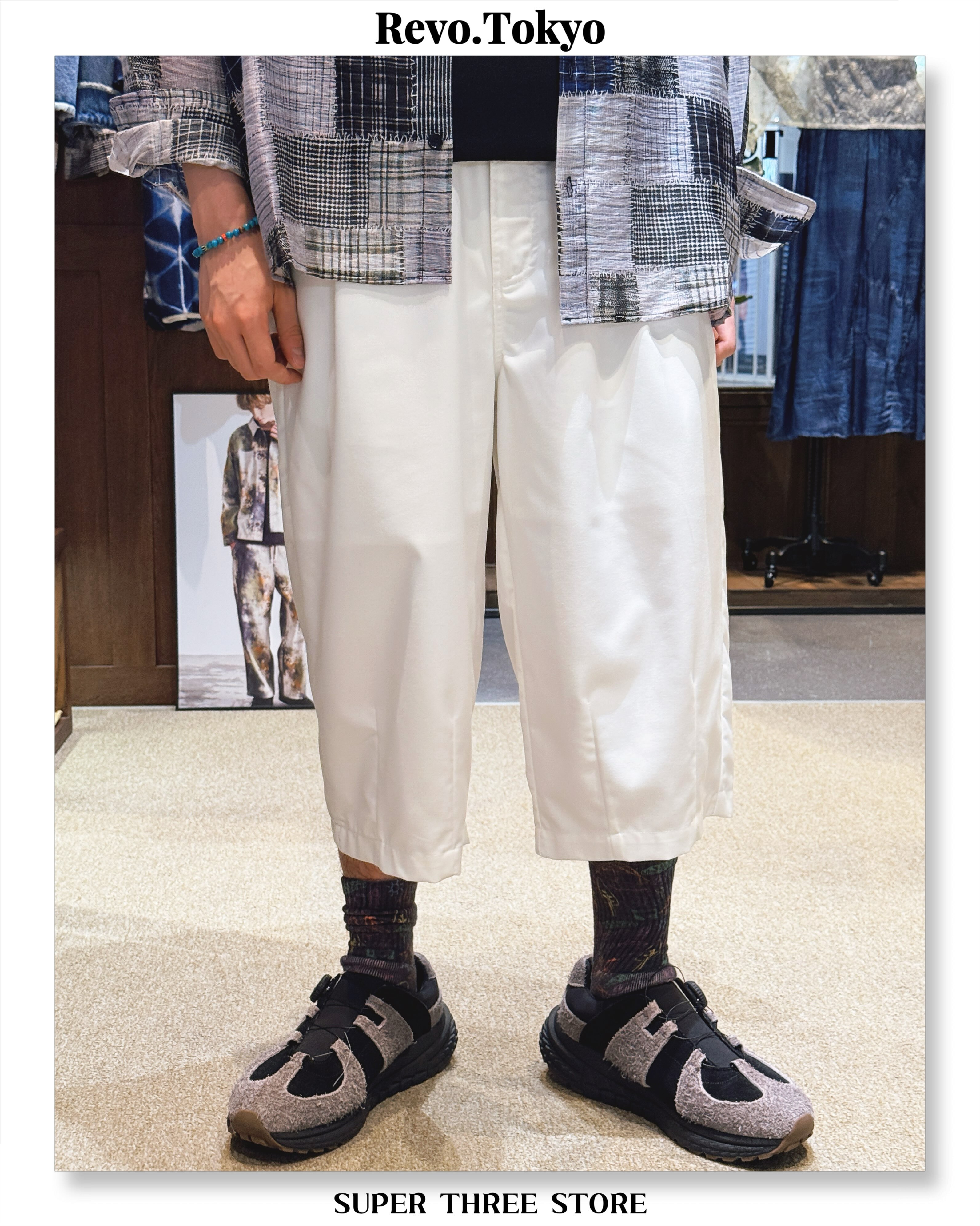 ｜REVO. TOKYO ｜ TR Three-Quarter Pants
