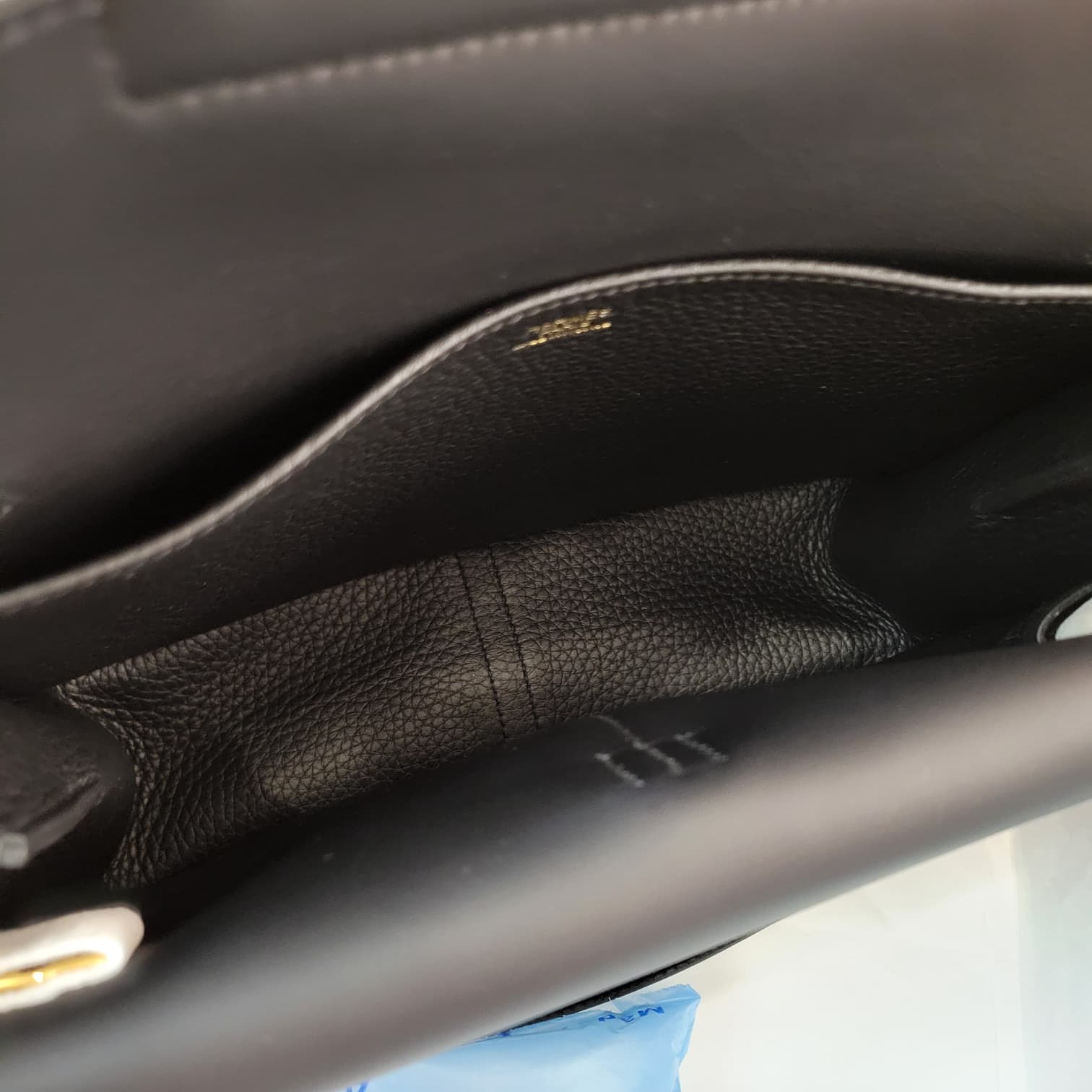 Hermes Halzan 25 noir cc