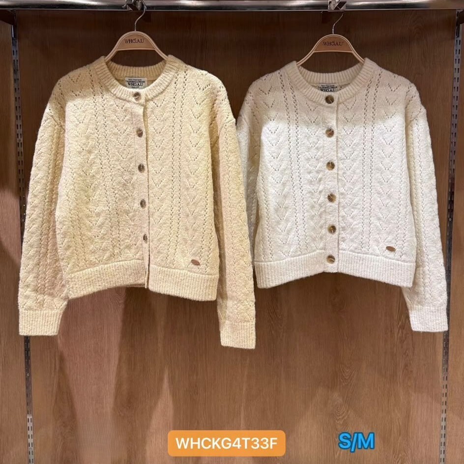 WA06 7%羊毛 S:胸44-50 長21 /M:胸46-52 長22 $339