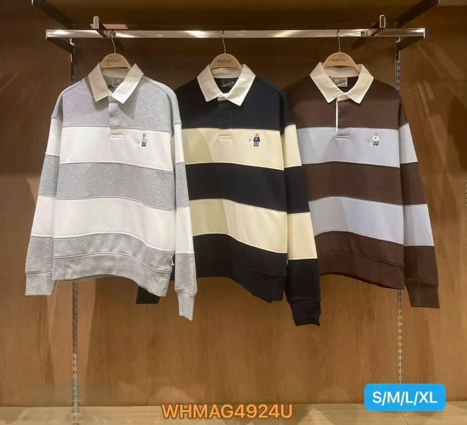 WA15 S:胸44-50 長25 / M:胸46-52 長26 / L:胸48-54 長27 / XL:胸50-56 長28 $299