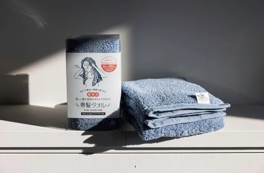 日本百年毛巾老舖津OBORO 五倍吸水抗臭專髮擦髮巾 (J2610 OB779)
