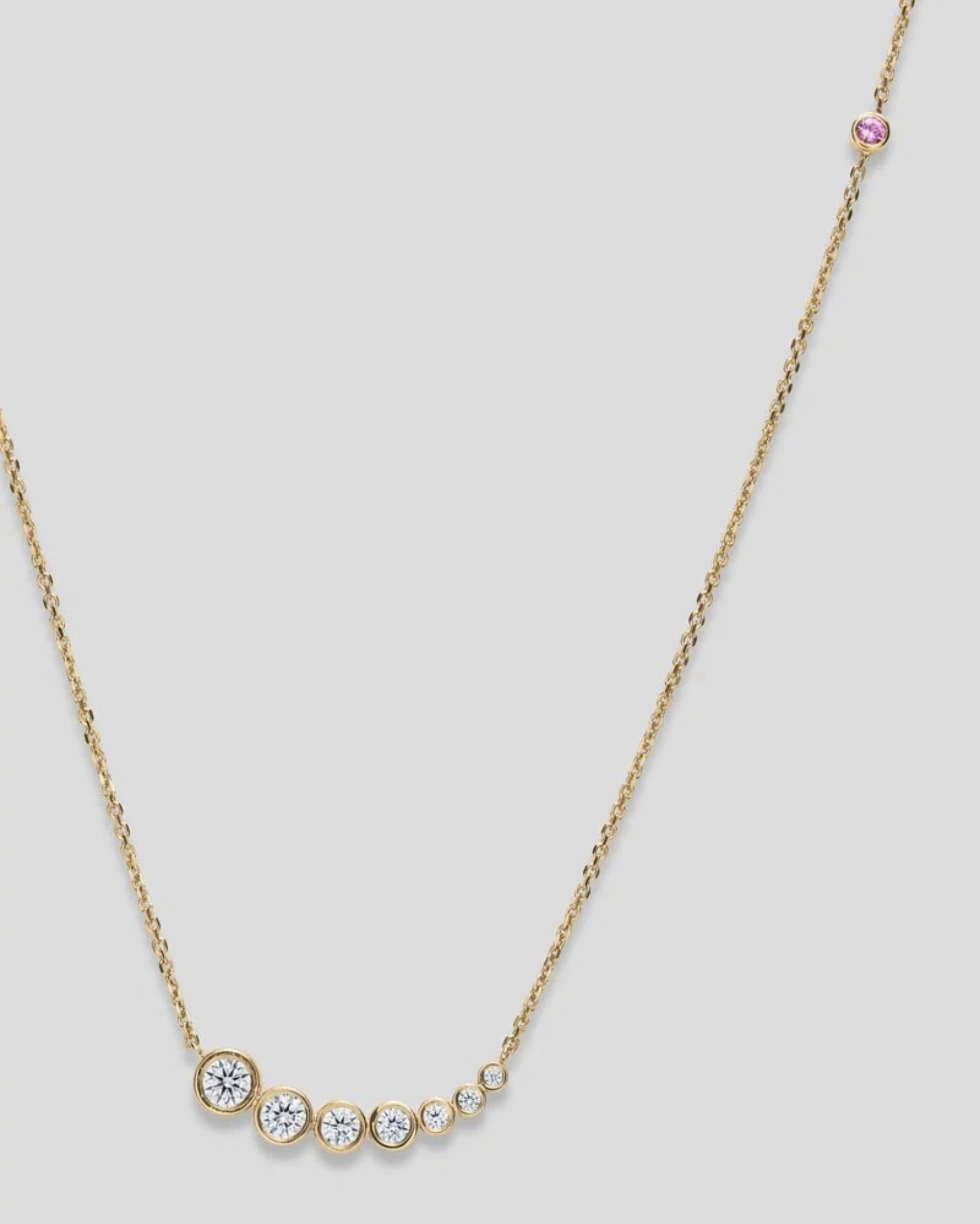Have A Nice Day Diamond Necklace