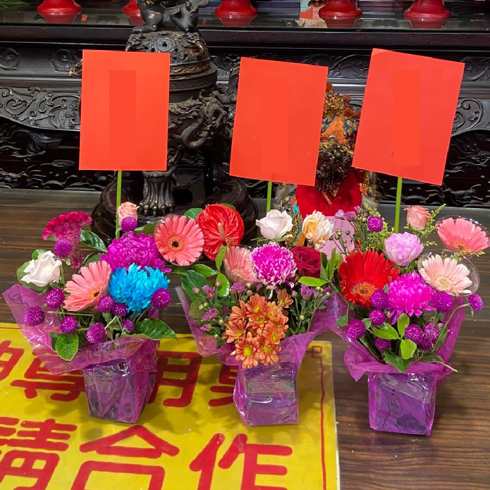 斗姥元君殿前供花祈福服務 主視覺