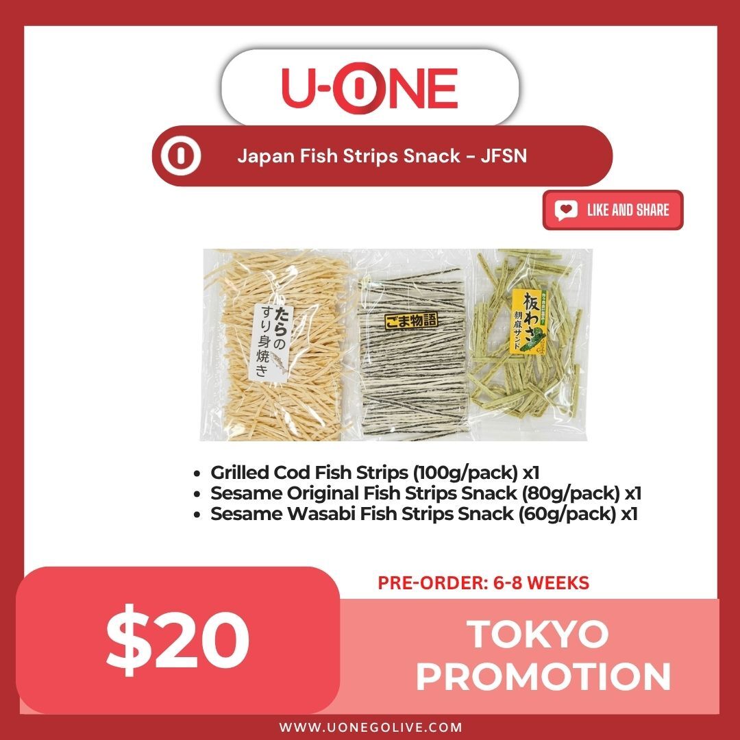 Japan Fish Strips Snack - JFSN