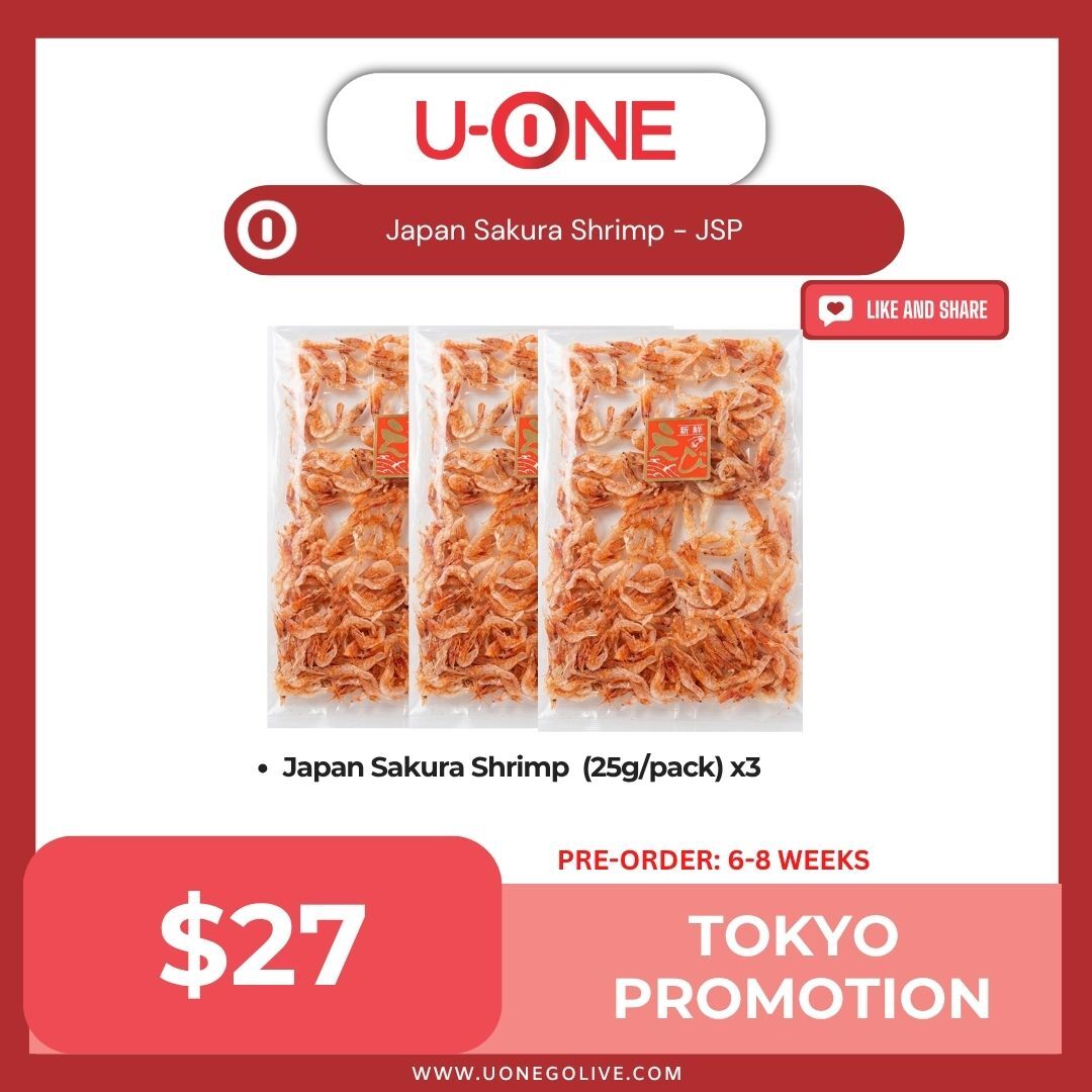 Japan Sakura Shrimp - JSP