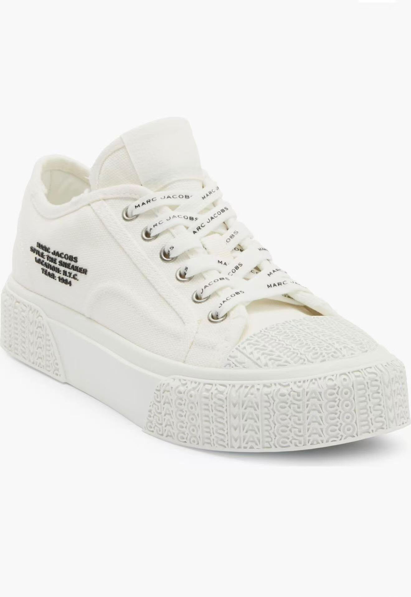 【預購】Marc Jacobs H1010500 男女款白色The Sneaker