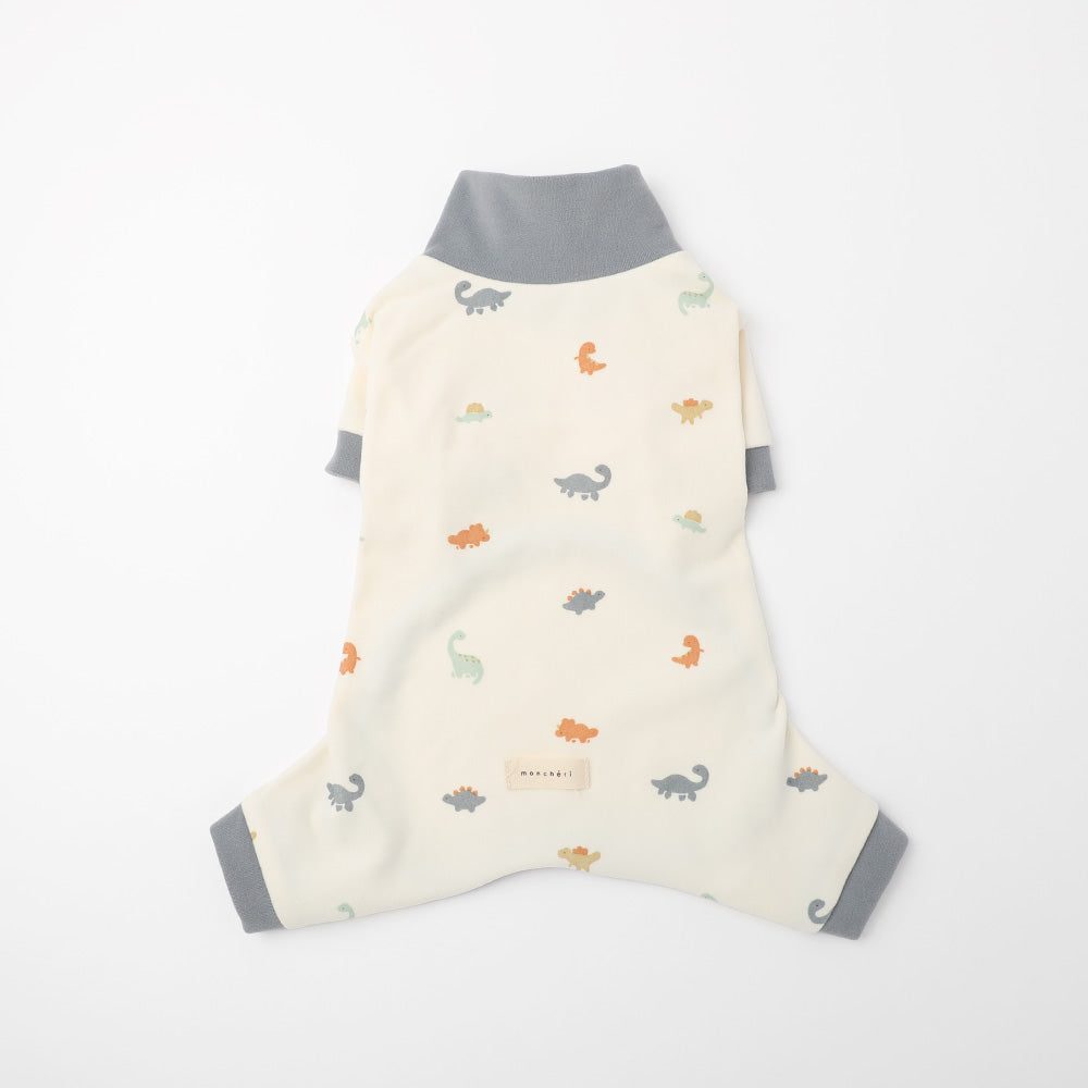 【Moncheri】Thermal Dinosaur Stretch Romper