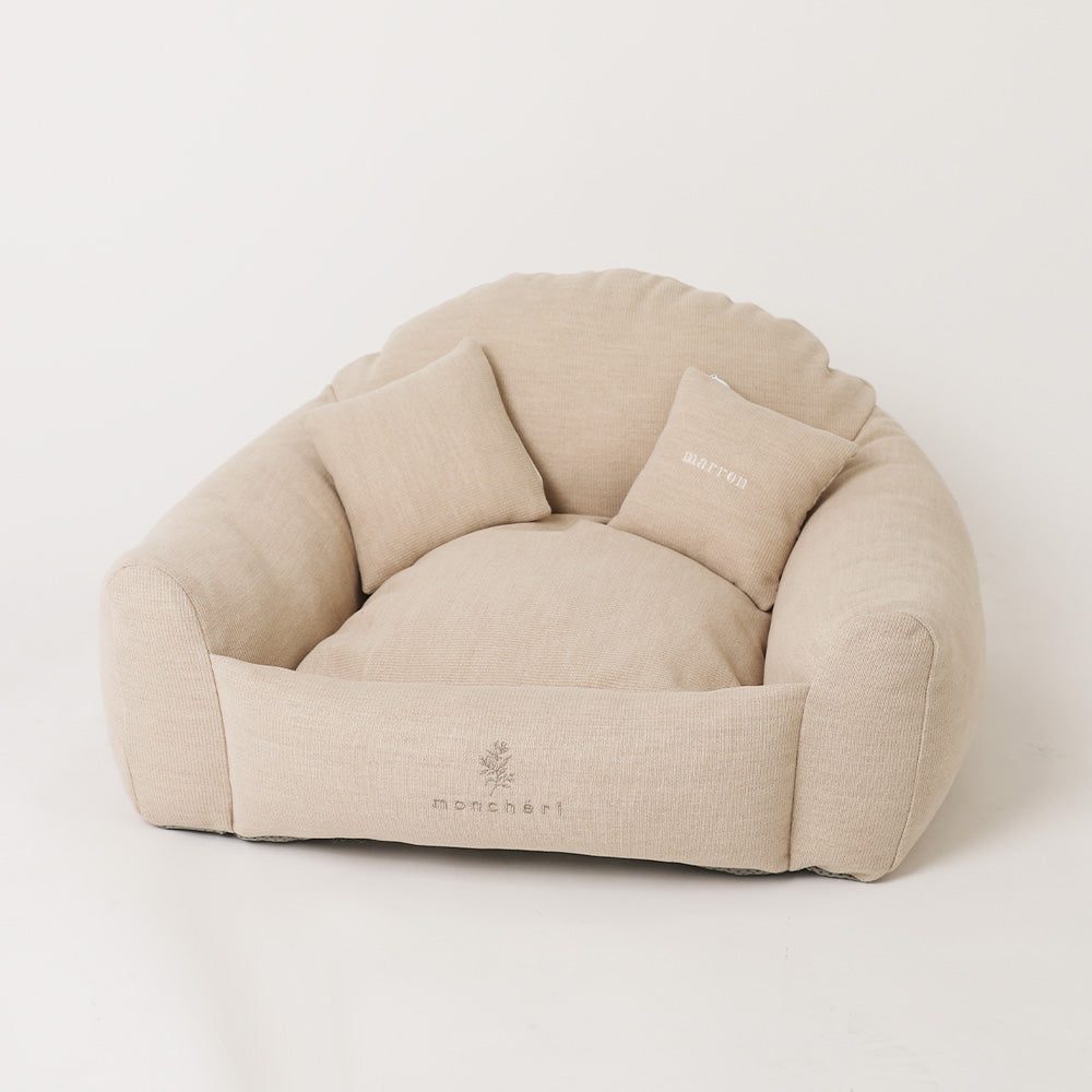 【Moncheri】Corduroy Gingham Big Sofa Bed