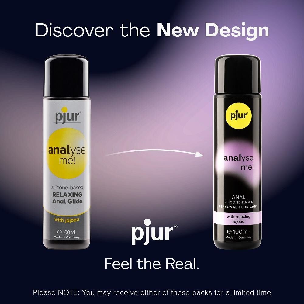 Pjur - Analyse me! 舒適後庭 Jojoba Oil 矽性潤滑液 30ml/100ml (新手適用)