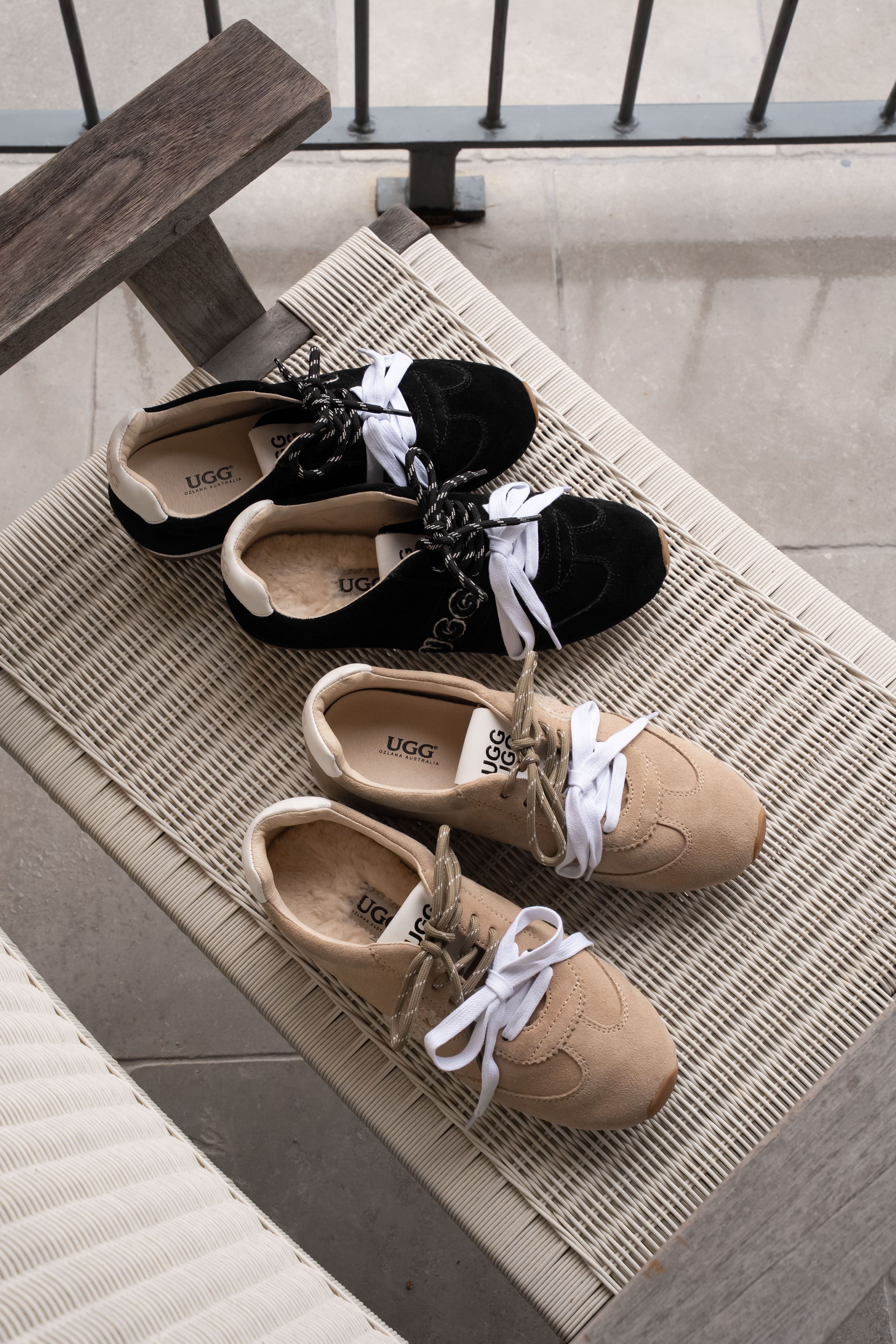 【2色入】UGG Ozlana 2026AW 限定款 logo sneaker