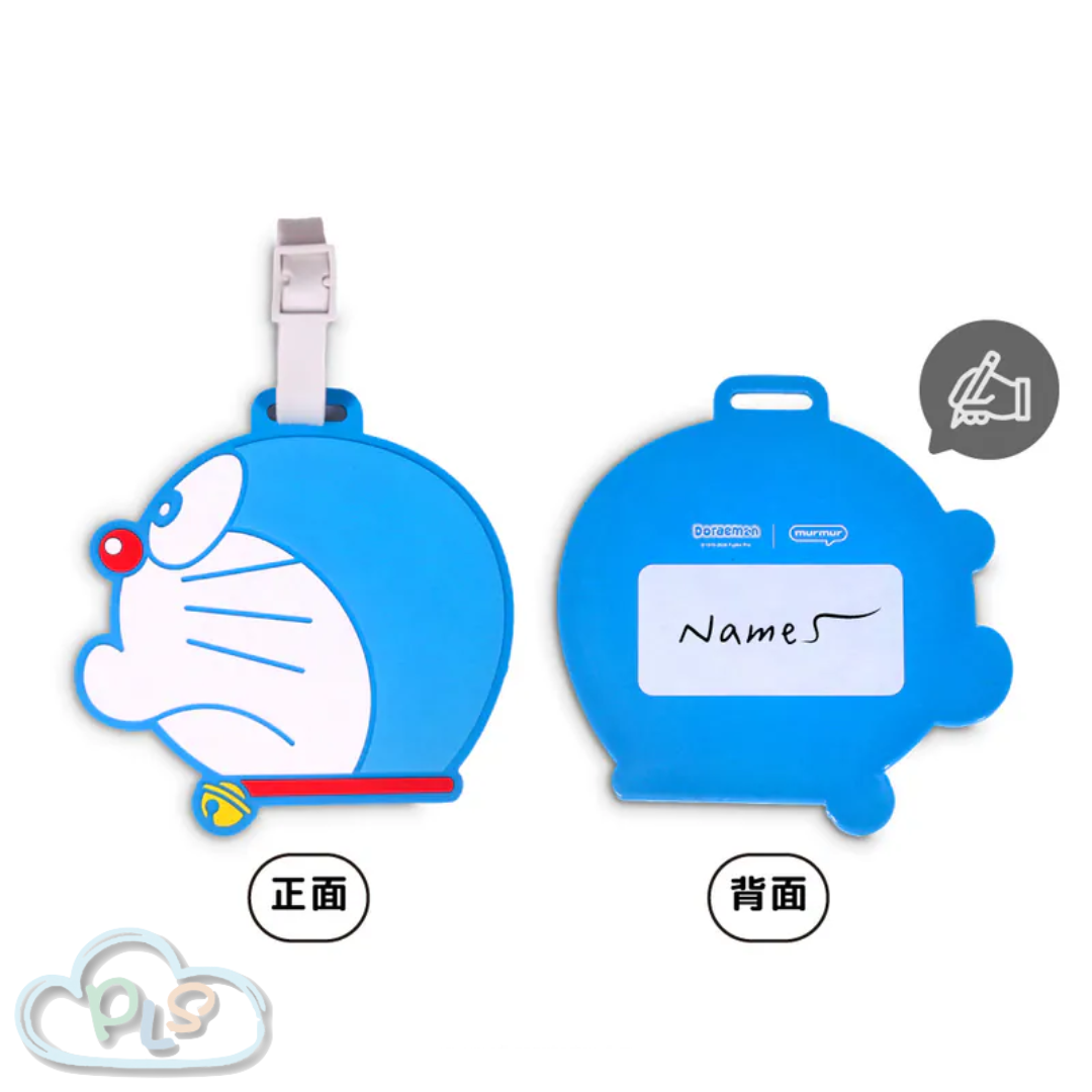 (Hello Daily) Silicone Luggage Tag Doraemon Murmur Blue TAG001 #30164