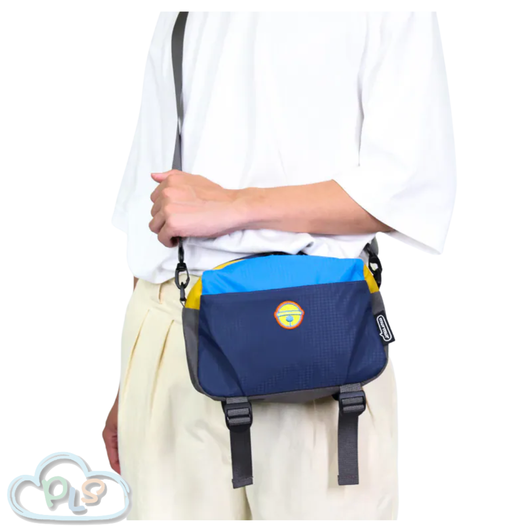 (Hello Daily) Handbag | Shoulder Bag | Travel Handbag Doraemon Murmur Blue And Gray TS001 #30163
