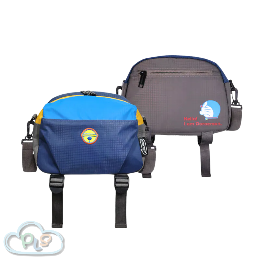 (Hello Daily) Handbag | Shoulder Bag | Travel Handbag Doraemon Murmur Blue And Gray TS001 #30163