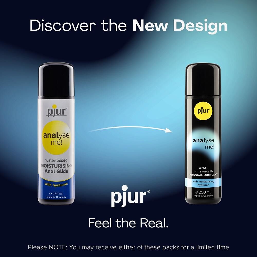 Pjur - Analyse me! 舒適後庭玻尿酸肛交水性潤滑劑 - 250ml