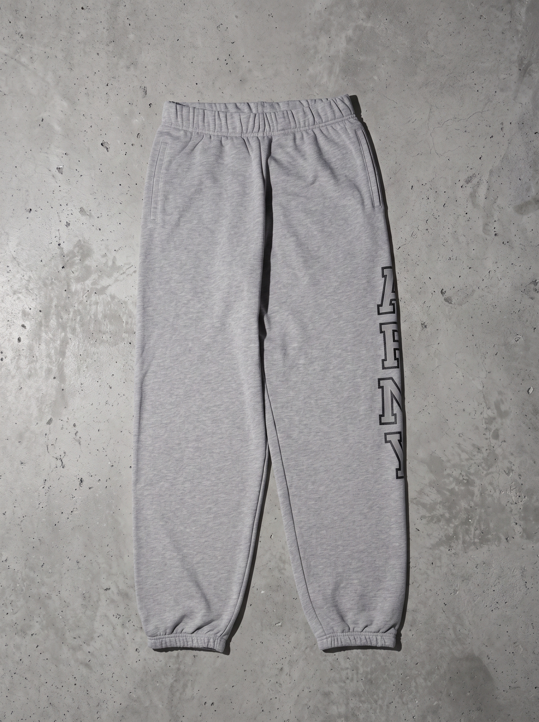 HOUSTON REFLECTOR PRINT SWEAT PANTS / Grey