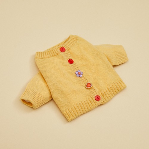 Louisdog Cashmere Gem Cardigan