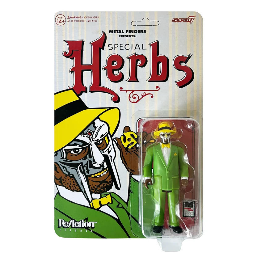 MF DOOM - Special Herbs - ReAction Figure - WAVE4