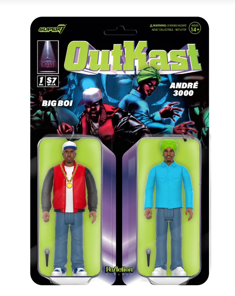 OutKast (ATLiens) ReAction Figures Wave 01