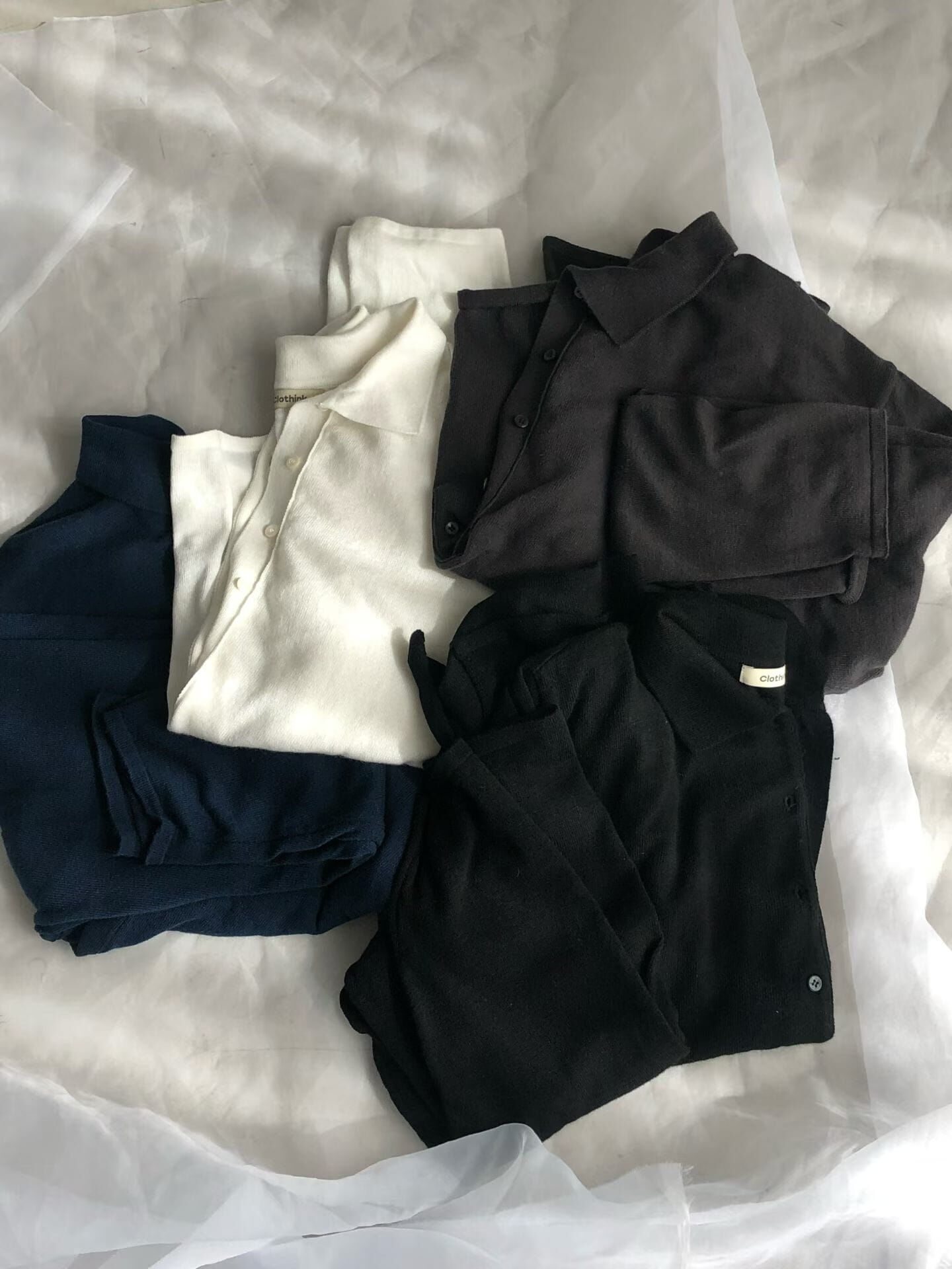 PN7252 寬鬆針織Polo衫