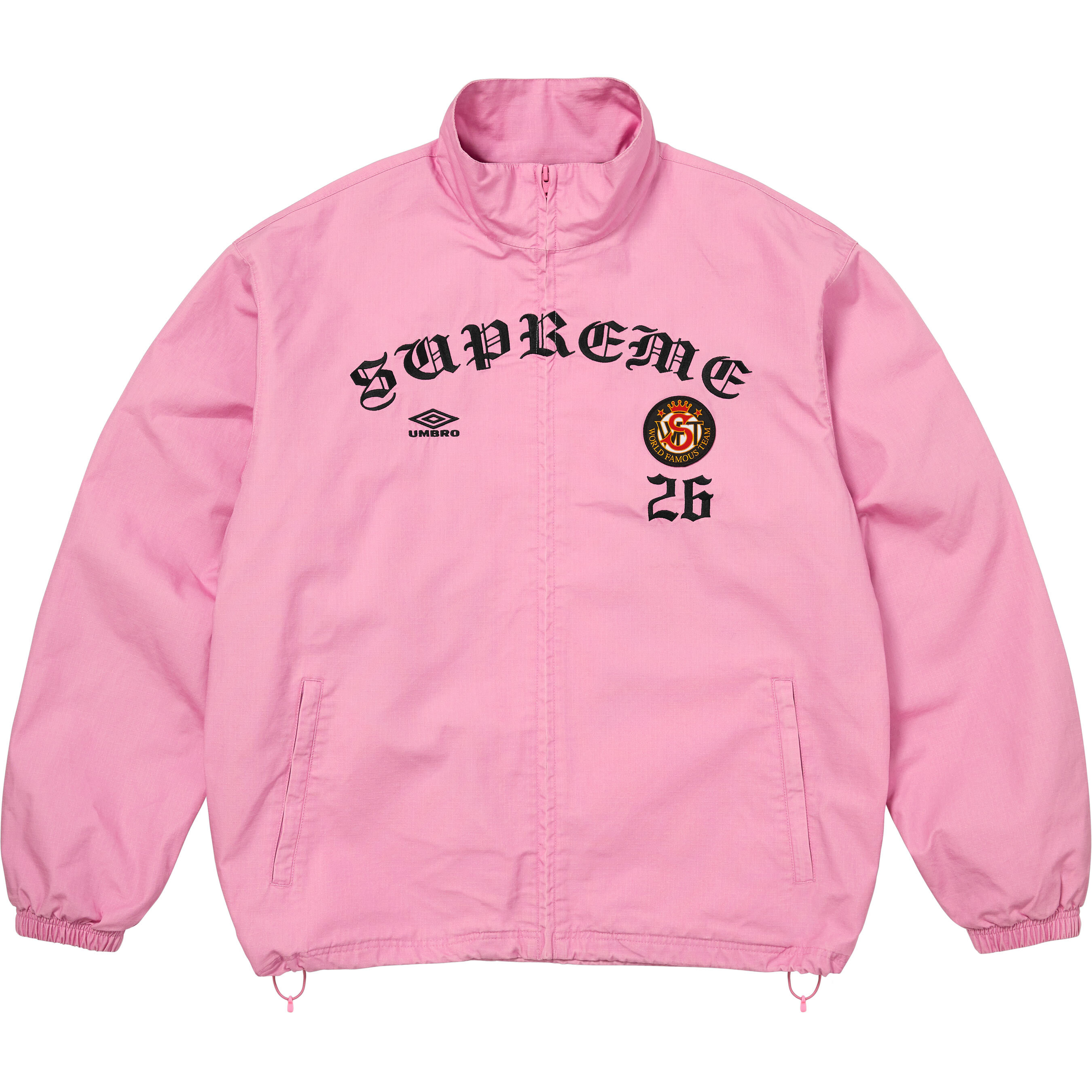 【代購】Supreme x Umbro FW26 WEEK7 Cotton Ripstop Track Jacket Unisex SUP-FW26-087