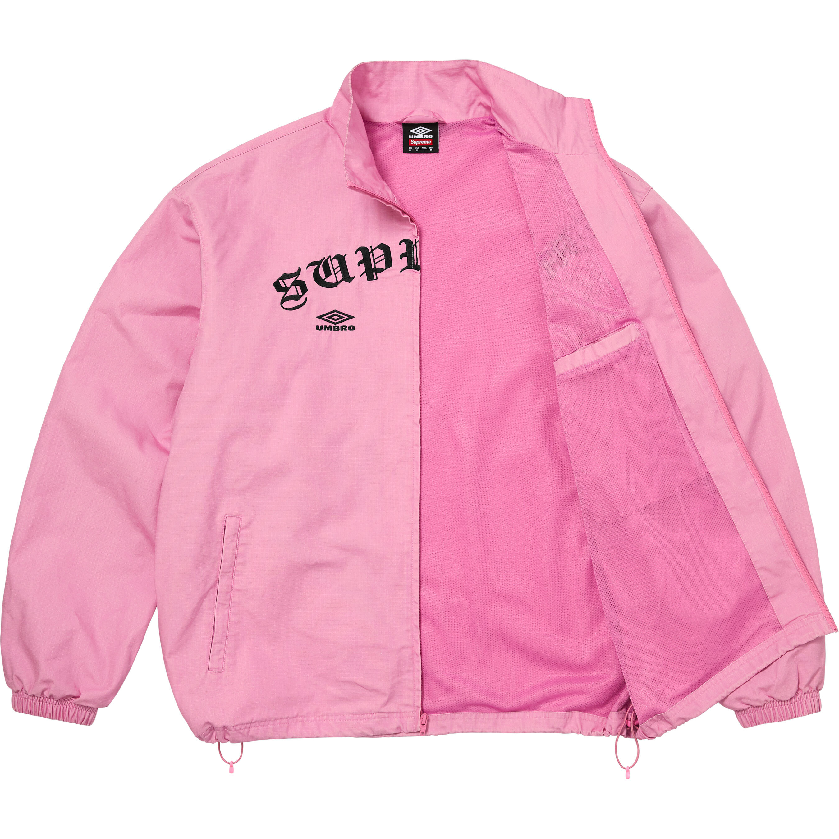【代購】Supreme x Umbro FW26 WEEK7 Cotton Ripstop Track Jacket Unisex SUP-FW26-087