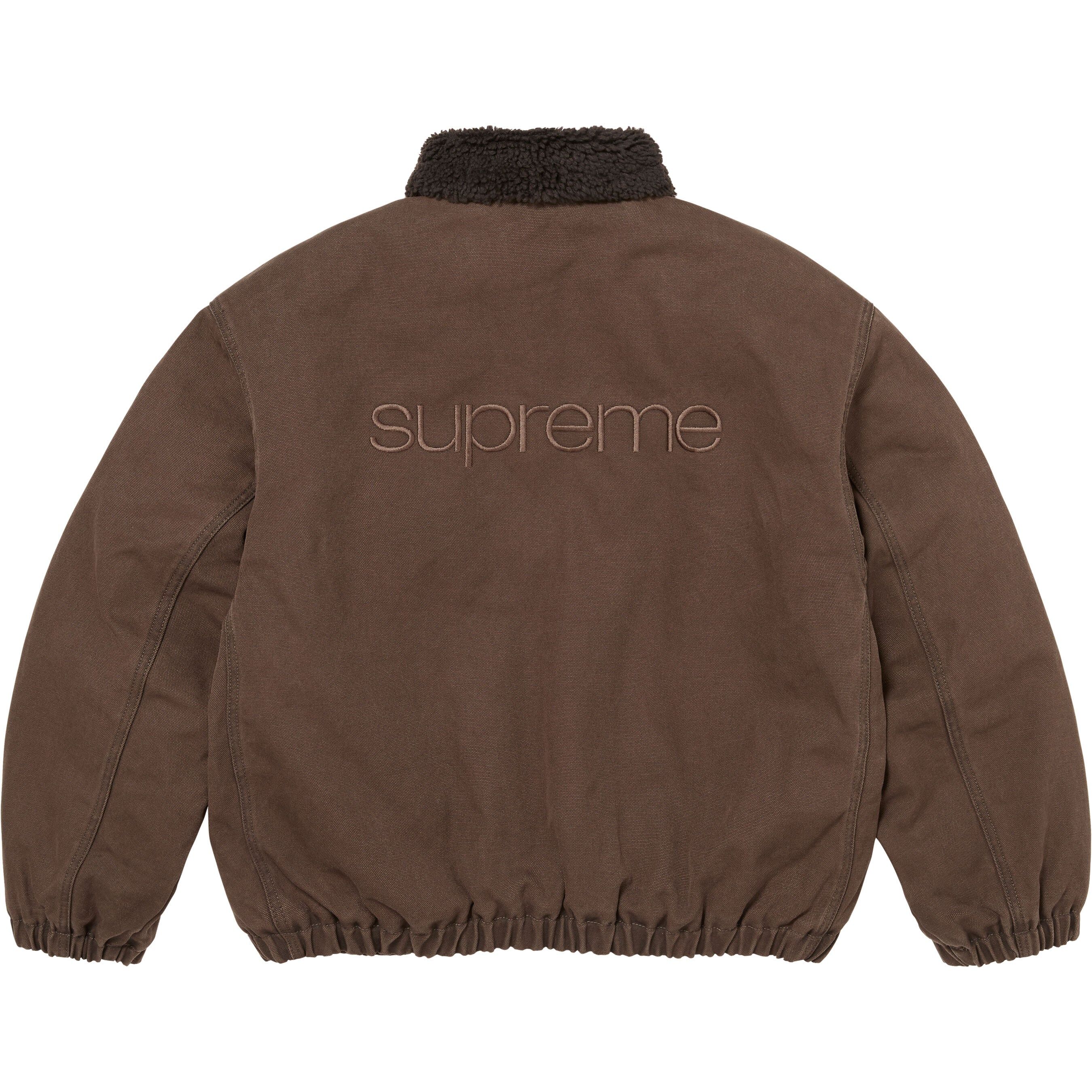 【代購】Supreme FW26 WEEK8 Faux Shearling Lined Bomber Jacket Unisex FW25J42
