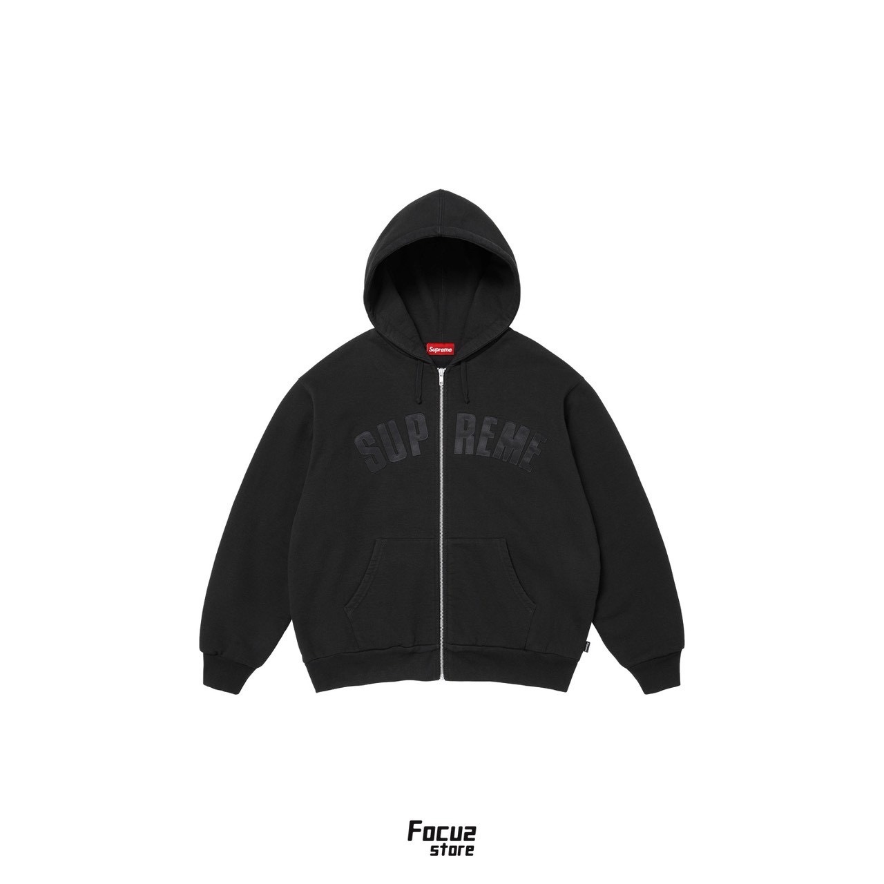 【Focus Store】現貨秒發 Supreme FW26 Week5 Arc Thermal Lined Zip Up Hooded Sweatshirt  拉鍊外套 黑色