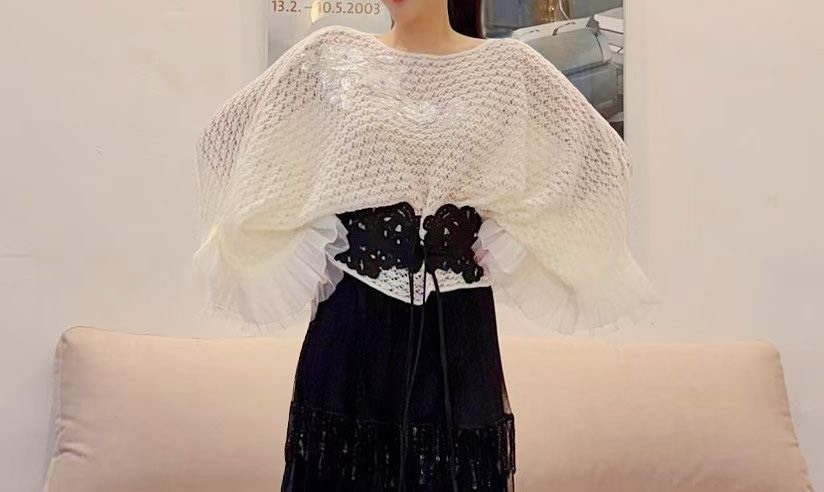 雕花綁帶腰封