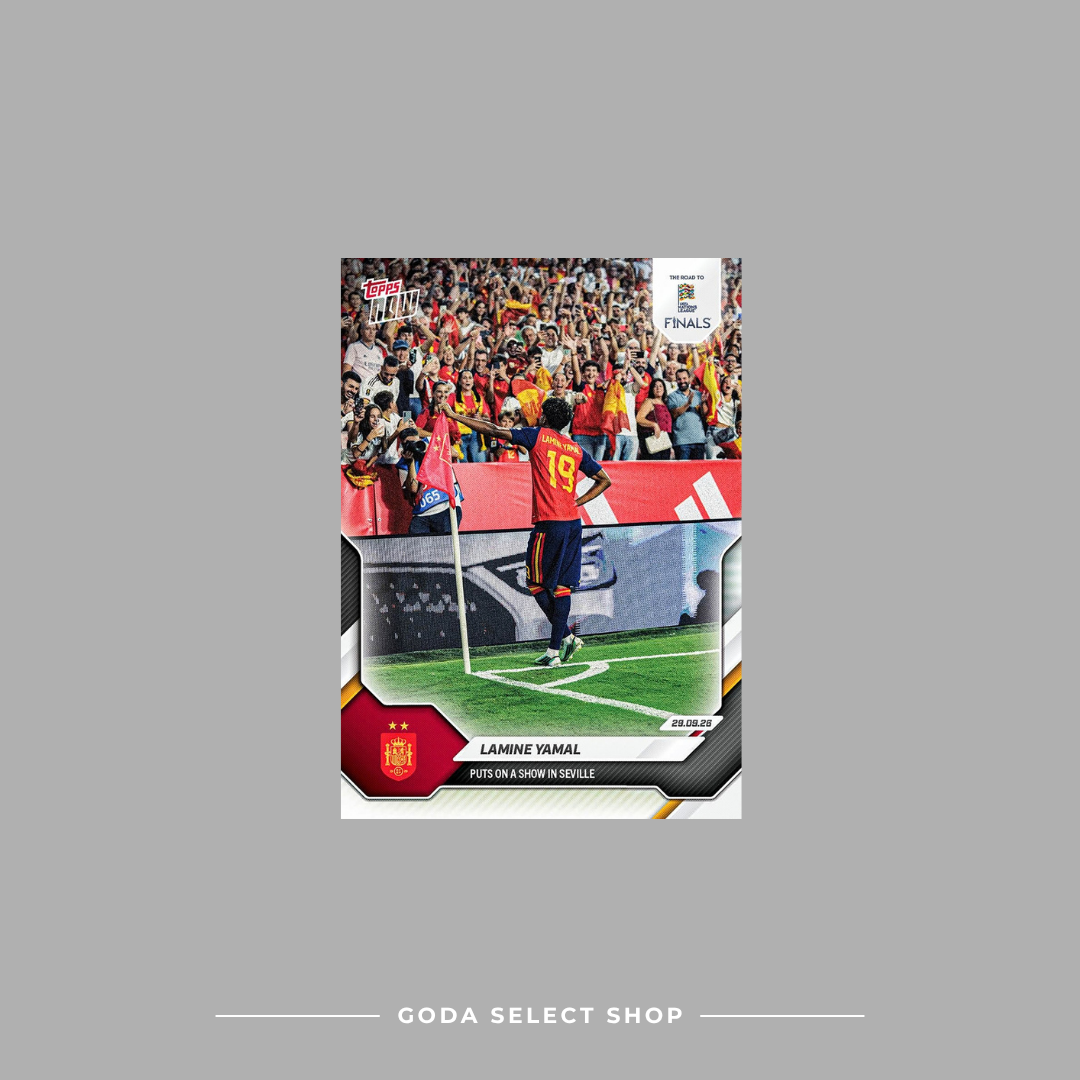 【限時接單】LAMINE YAMAL - 2026-27 UEFA NATIONS LEAGUE 巴塞隆納 歐洲國家聯賽 TOPPS NOW® - CARD 5