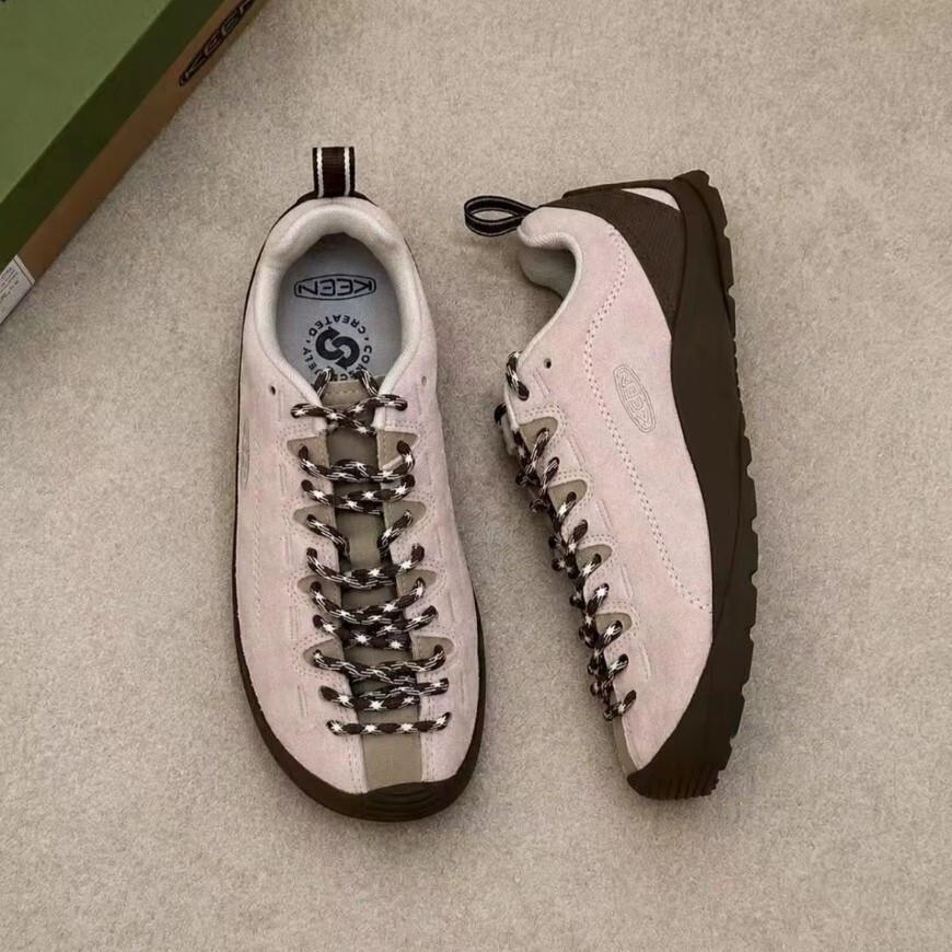 【代購】KEEN Jasper 26FW 復古山系戶外登山鞋 女款 胭脂粉