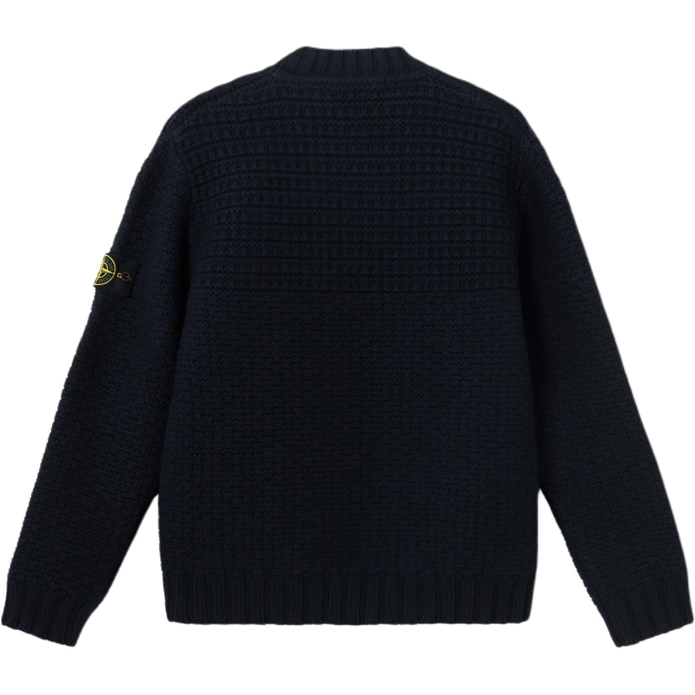 【代購】STONE ISLAND FW26 Mock Neck Jumper With Wide Ribbed Trims Sweater Men's K2S155100054S00L9-V0020