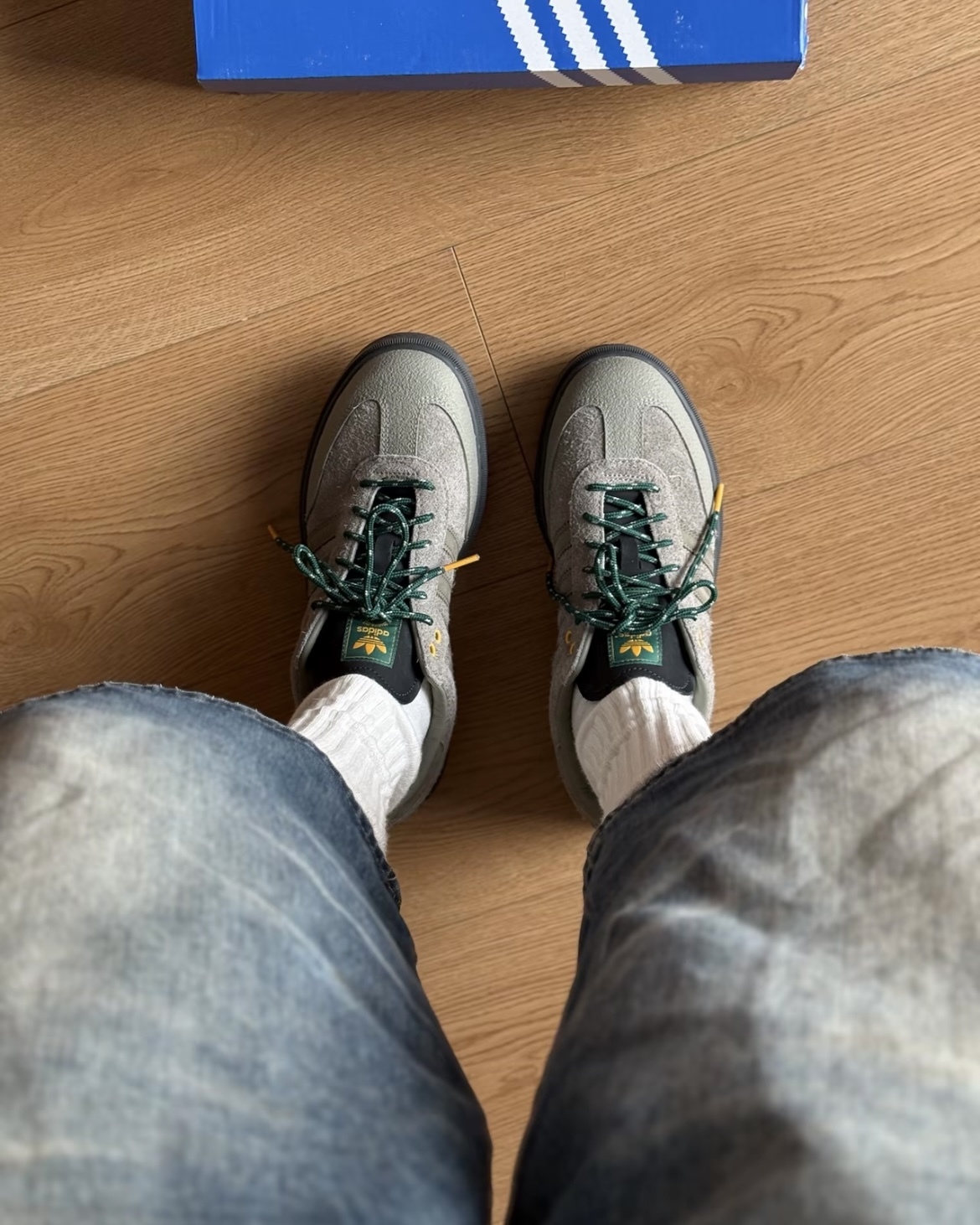 (預訂) Adidas Samba LX Freizeit - Olive Grey