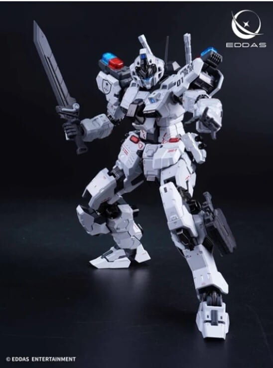 預購26/10 伊達斯科技 代理版 組裝模型 1/100 諾姆 警用型機甲