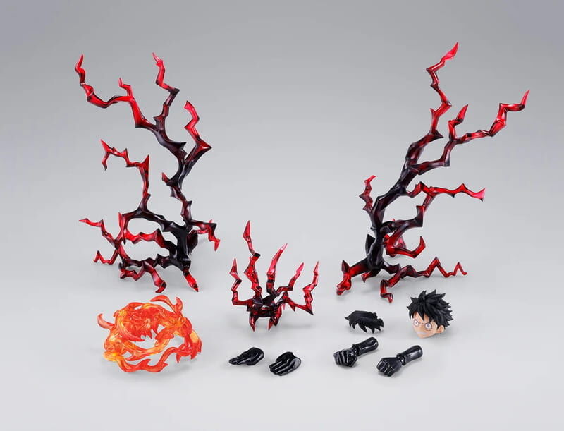 預購27/04 S.H.Figuarts 代理版 S.H.F. 航海王 蒙其·D·魯夫 新世界 配件套組