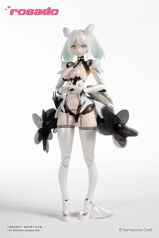 預購27/07 核誠治造 代理版 可動 1/10 蘿莎計劃 ECRS-04 星花薔薇