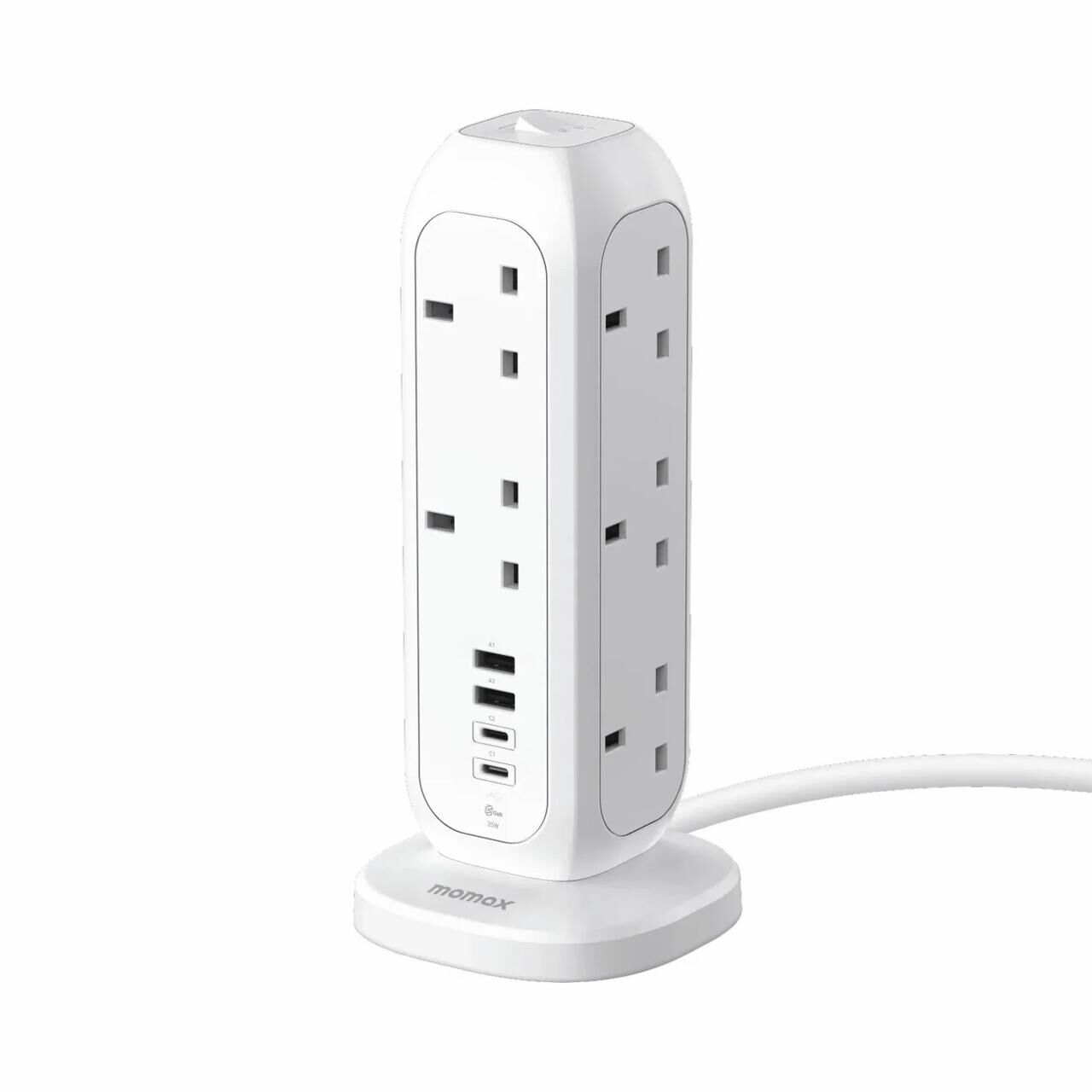 1-Plug 11-Outlet Power Strip With USB (PD 35W)