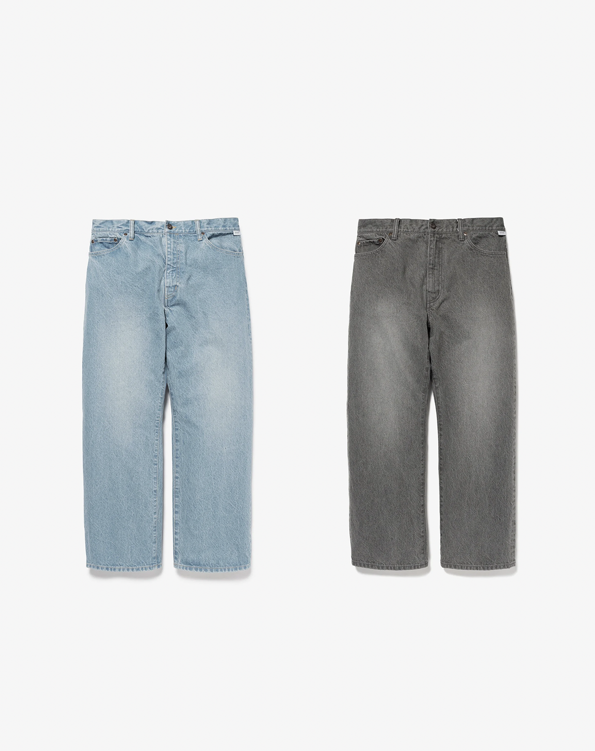 [現貨] WTAPS FW26 BLUES STRAIGHT / TROUSERS / COTTON. DENIM | Indigo / Black